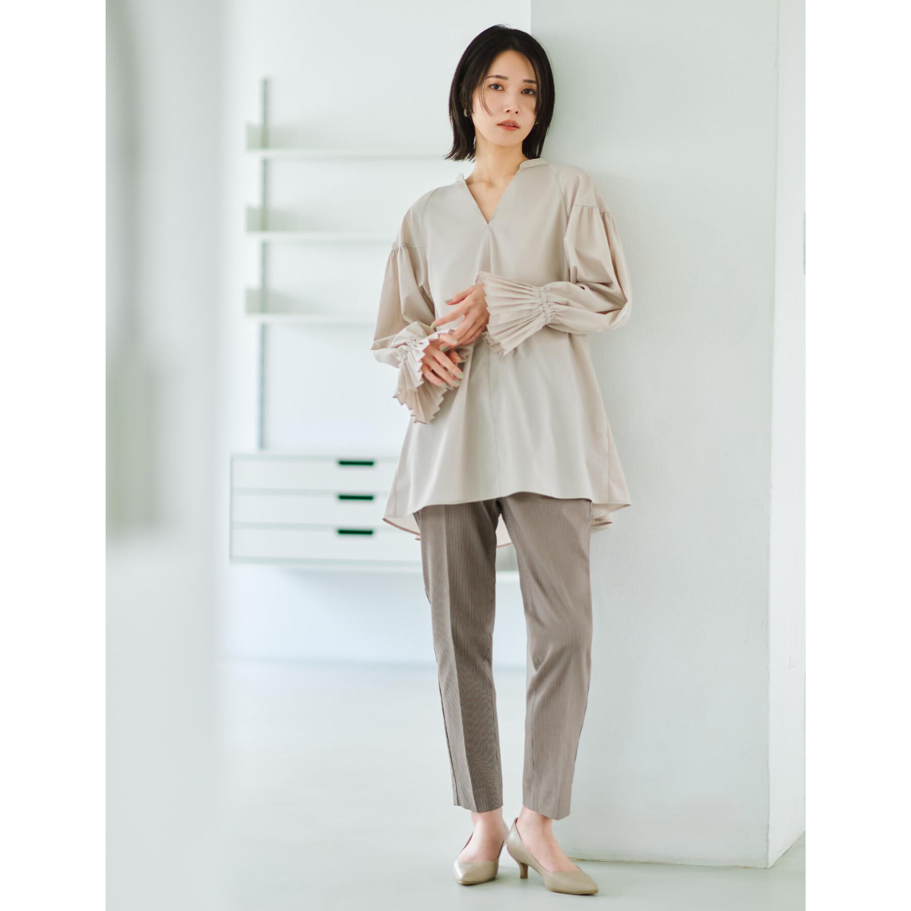 OPAQUE.CLIP「《SS-LLサイズ》ハイストレッチイージースティックパンツ【洗濯機洗い可】」|その他|