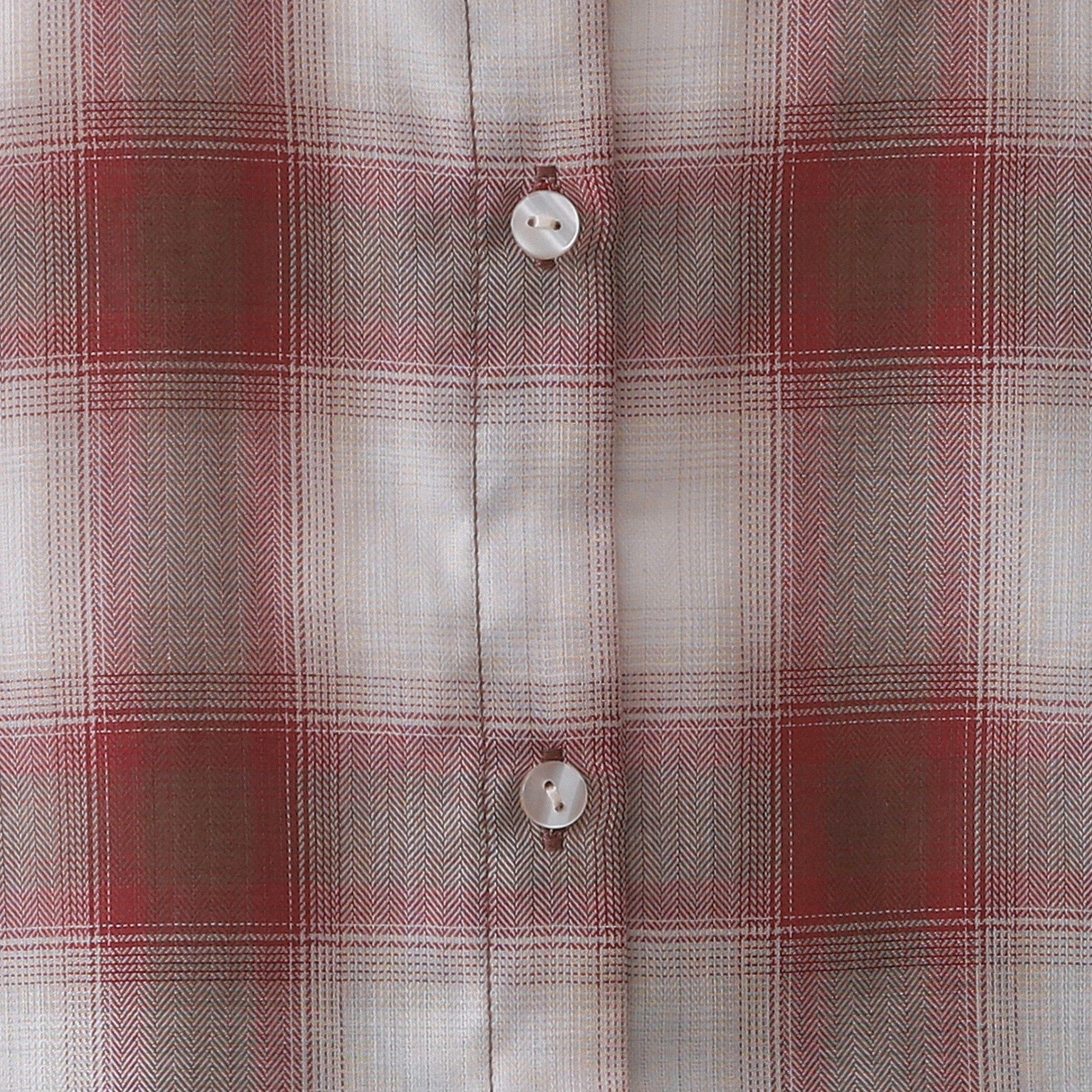 OPAQUE.CLIP「オンブレチェックシャツ【洗濯機洗い可】」|シャツ・ブラウス|