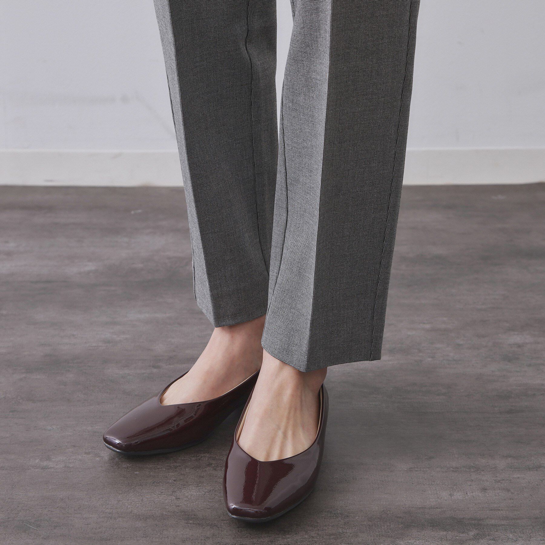 OPAQUE.CLIP「ウォームタッチ テーパードパンツ【洗濯機洗OK/ストレッチ】」|その他|