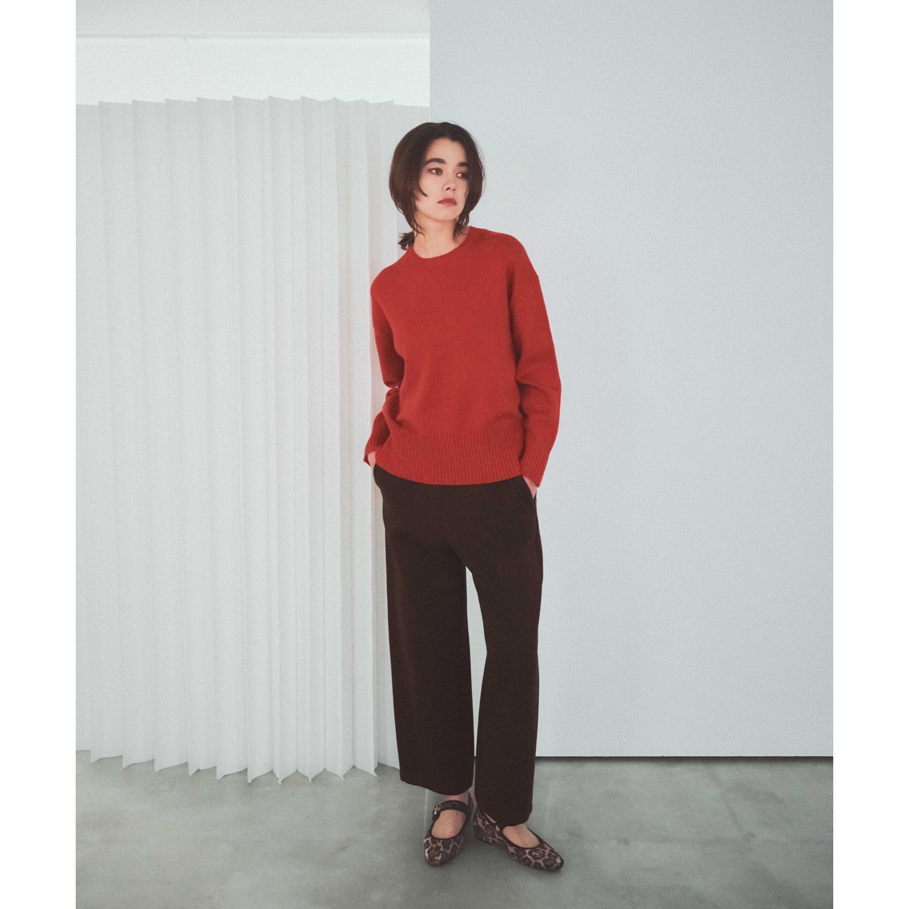 OPAQUE.CLIP「ボタンデザインラメニット【洗濯機OK】」|ニット・セーター|