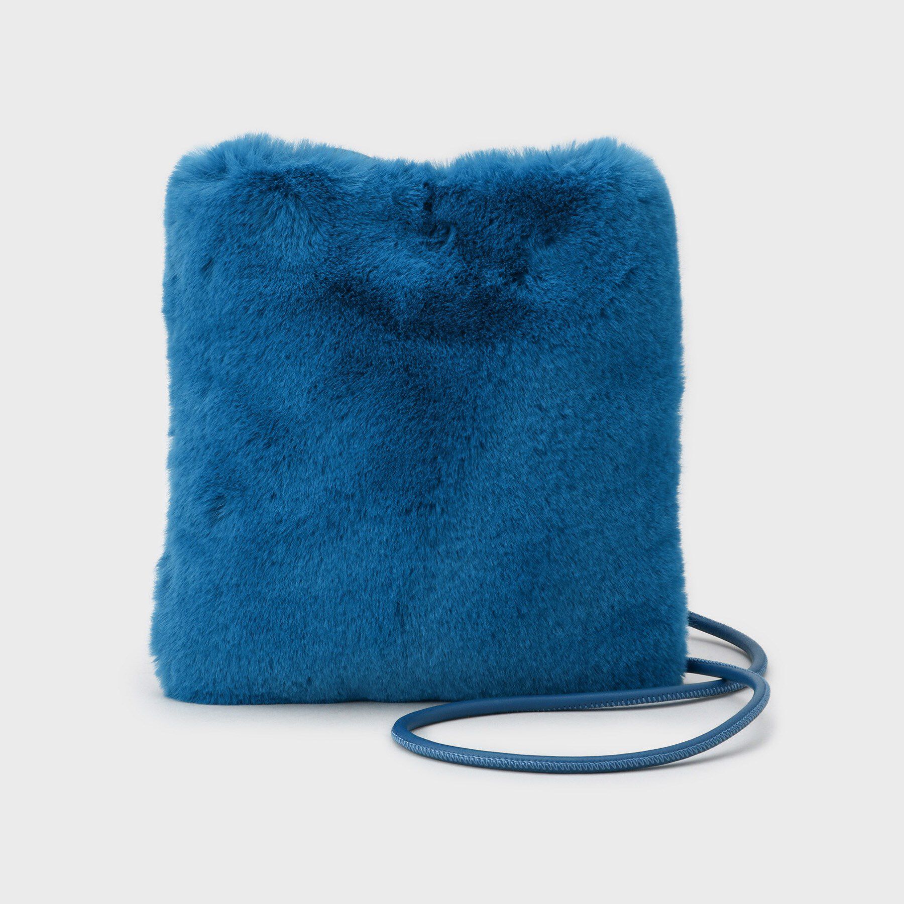 OPAQUE.CLIP「【11色展開】フェイクファースクエアミニポシェット」|ショルダー・メッセンジャー|