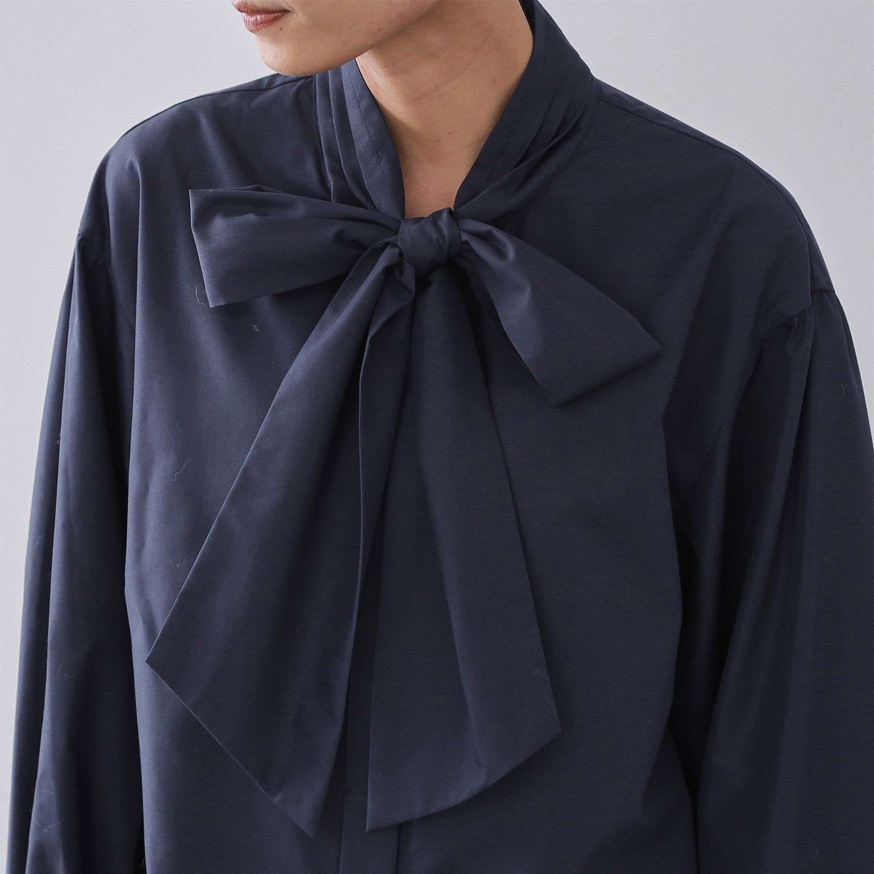 OPAQUE.CLIP「ボウタイブラウス【洗濯機OK】」|シャツ・ブラウス|