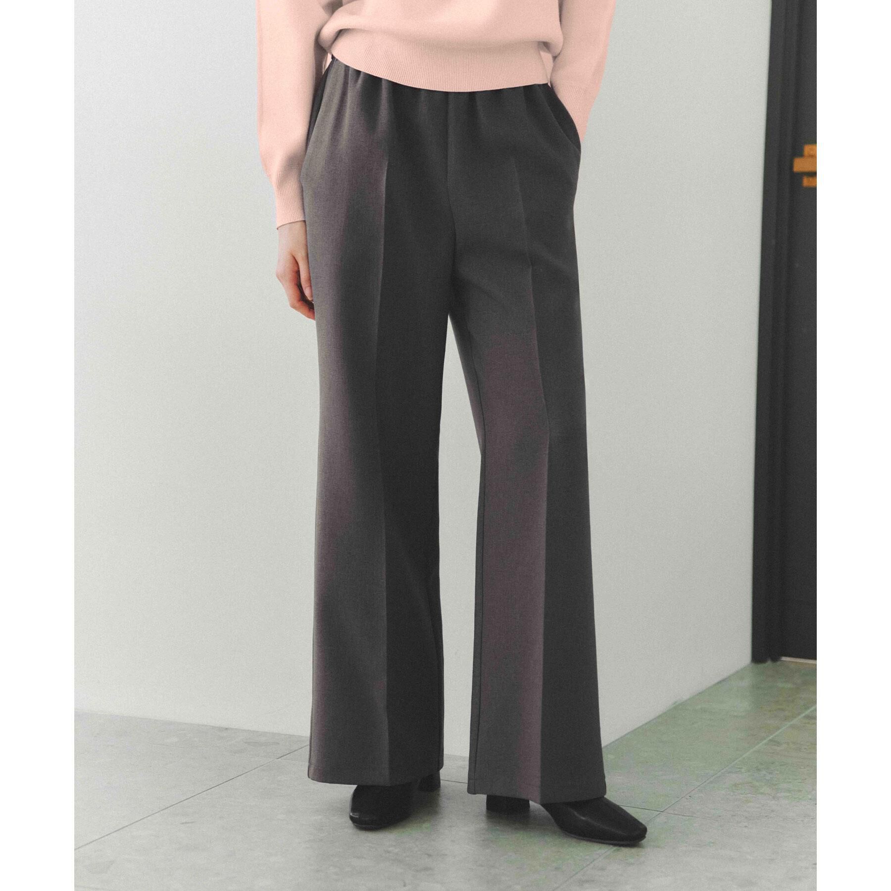 OPAQUE.CLIP「イージーフレアパンツ【洗濯機OK】」|その他|