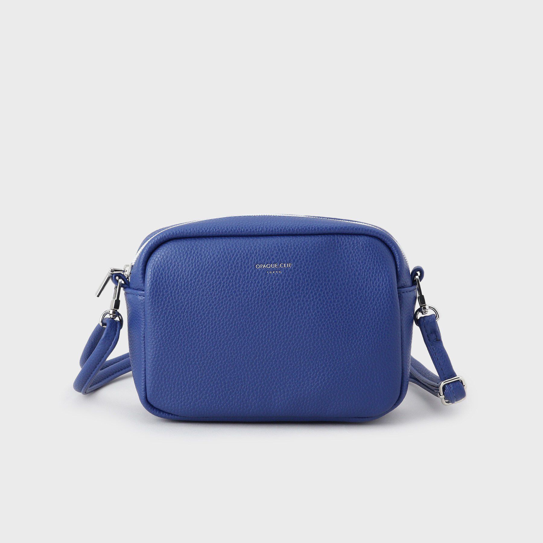 OPAQUE.CLIP「シュリンク合皮スクエアミニショルダーバッグ【軽量／長さ調整可能】」|ショルダー・メッセンジャー|