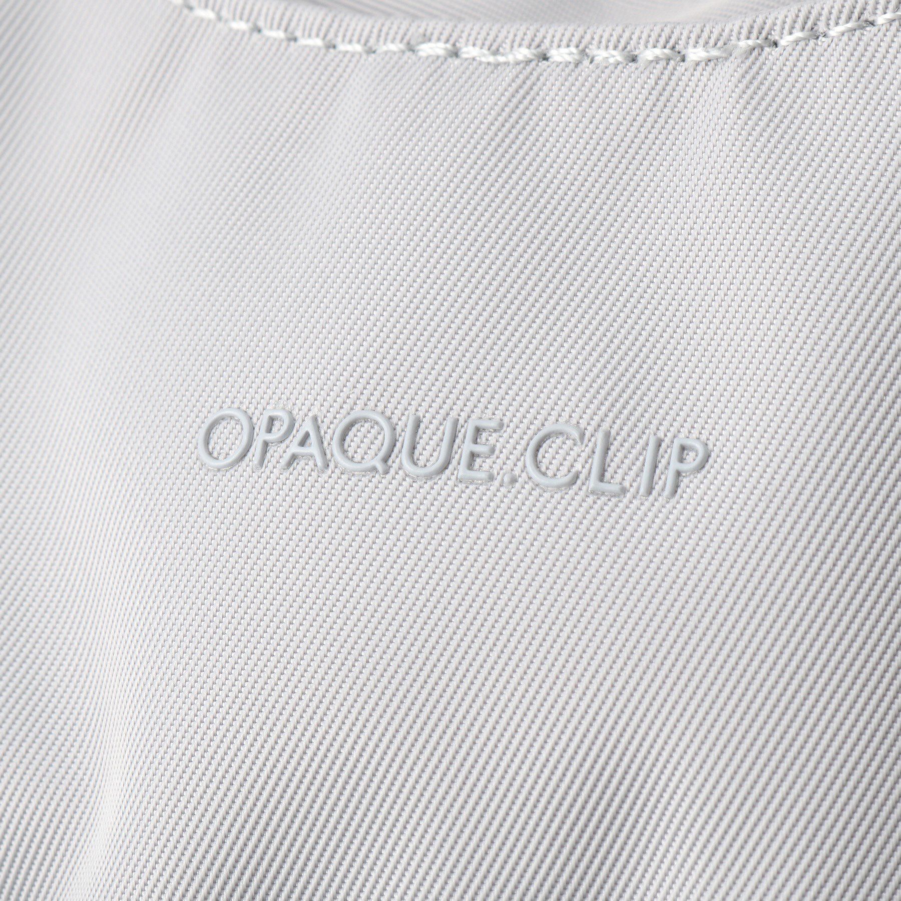 OPAQUE.CLIP「フロントポケット3層デザイントライアングルミドルトートバッグ【マルチポケット】」|トートバッグ|