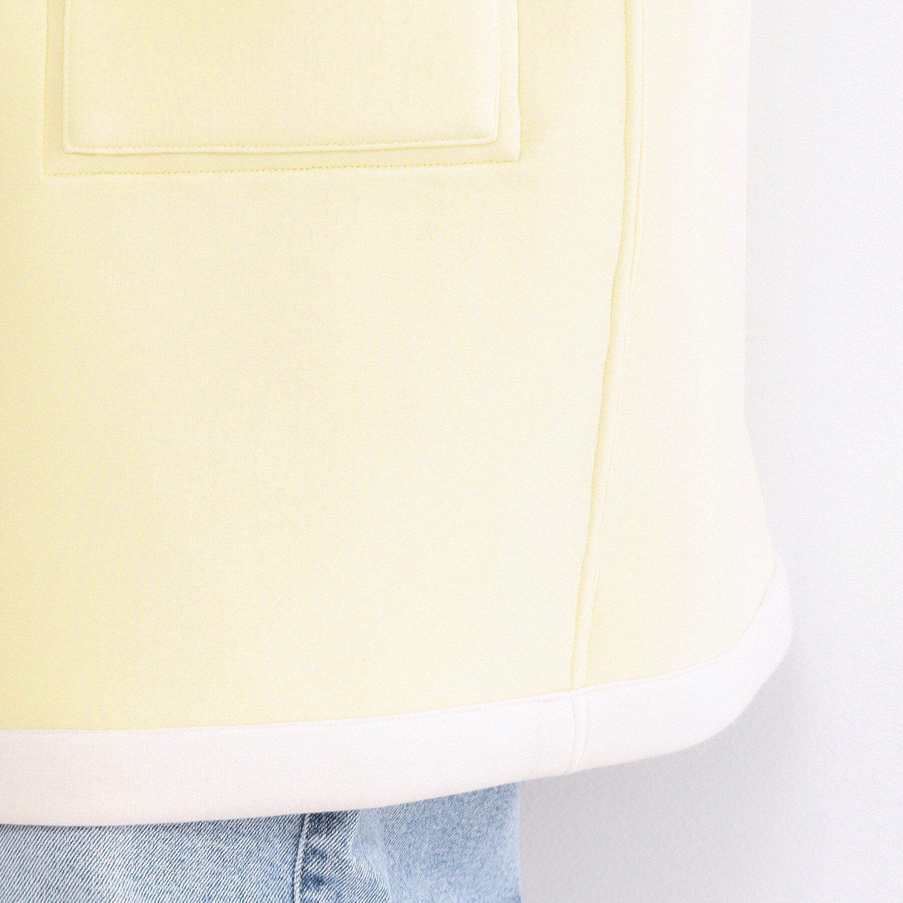 OPAQUE.CLIP「リバーシブル配色ノーカラーコート【洗濯機OK】」|ノーカラーコート|