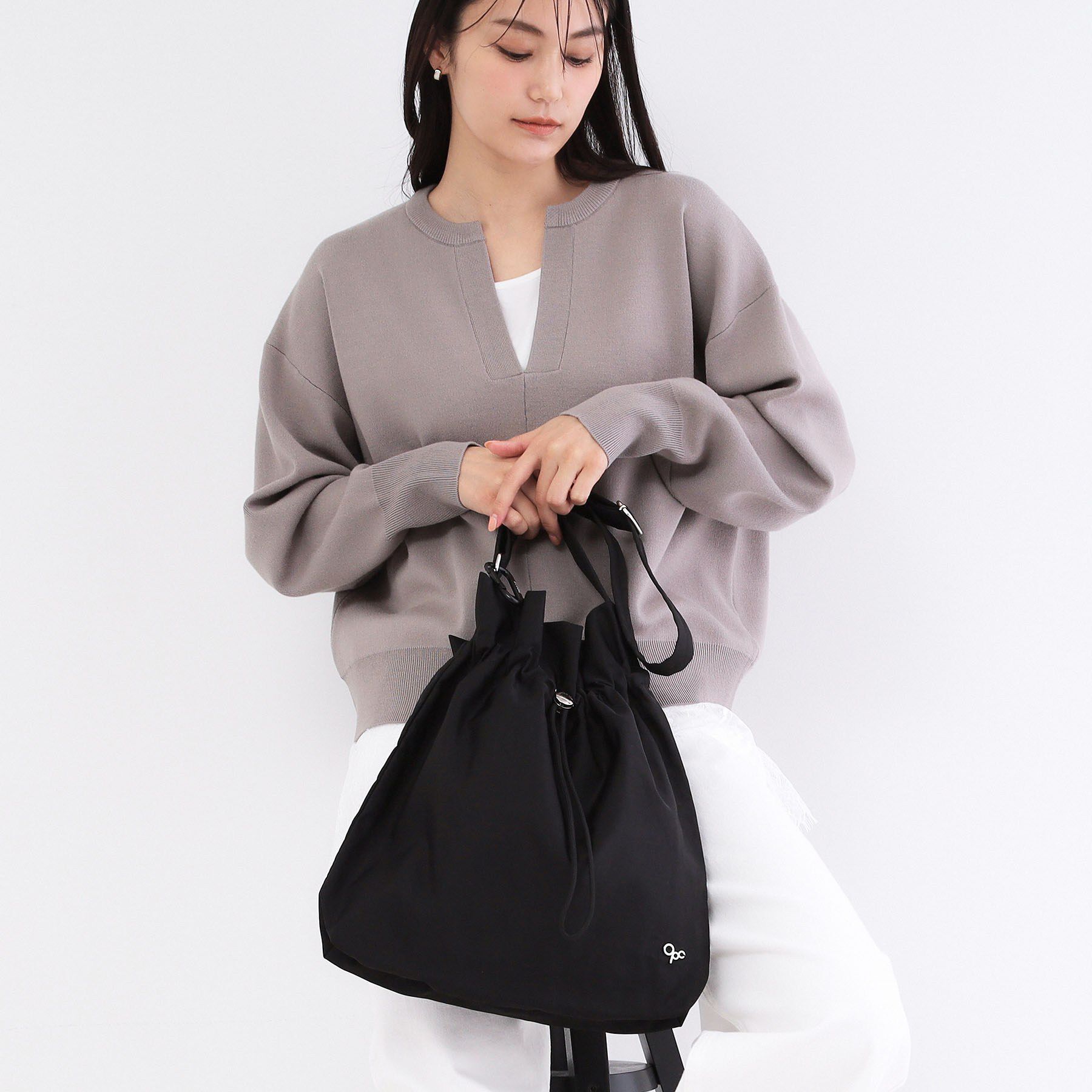 OPAQUE.CLIP「ドロストデザインA4ショルダーBAG」|ショルダー・メッセンジャー|