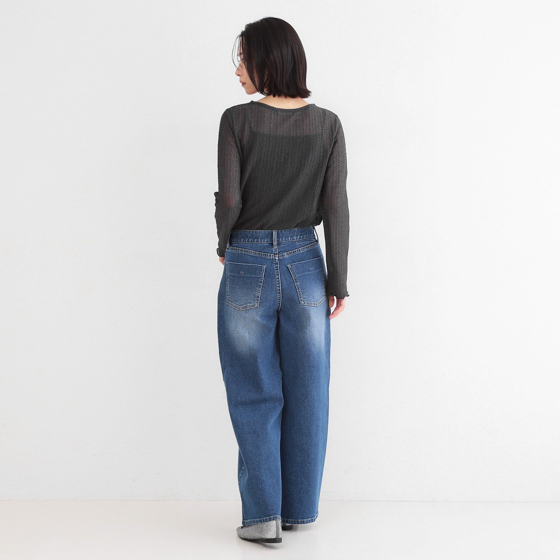 OPAQUE.CLIP「ラッセルレーストップス【洗濯機OK】」|Tシャツ・カットソー|