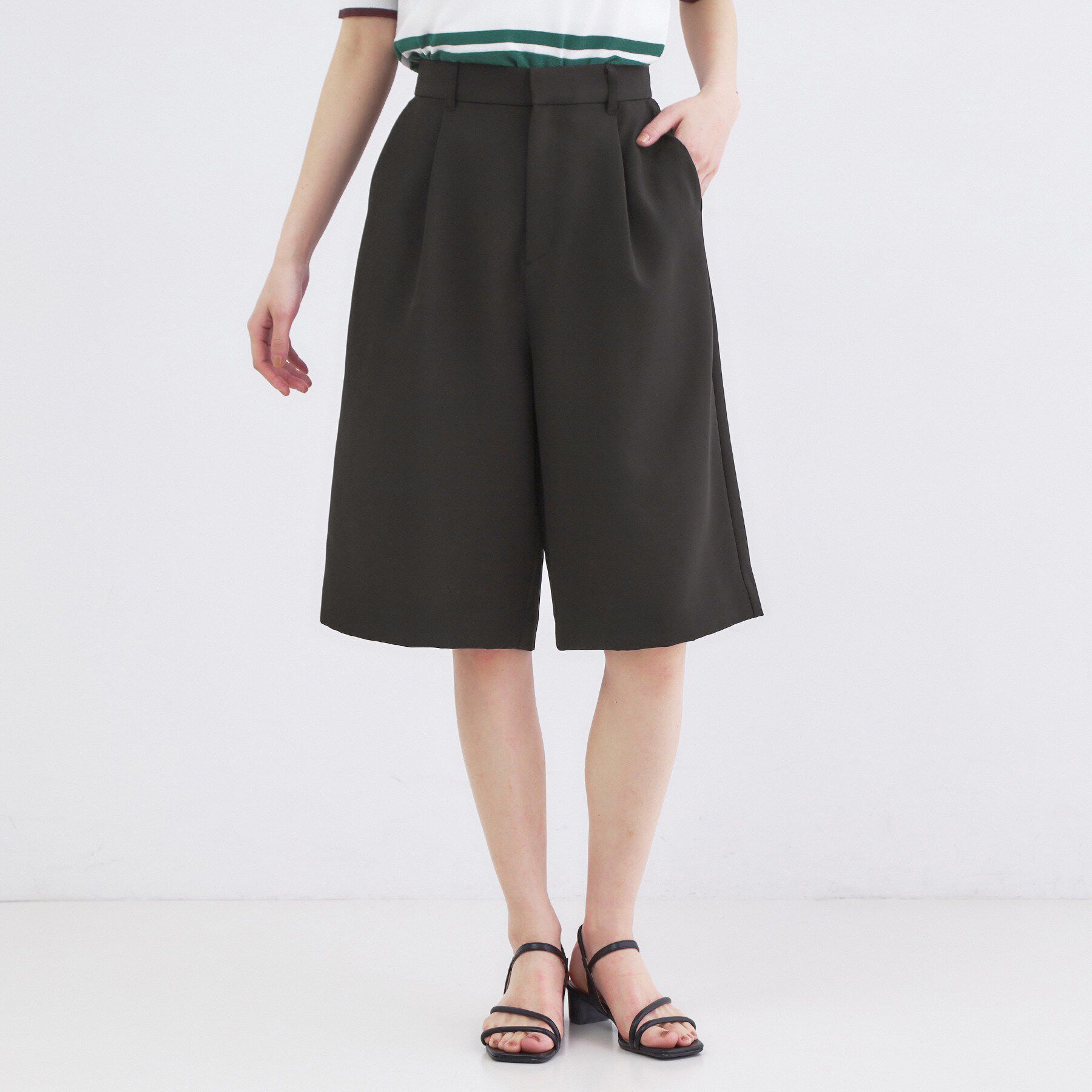 OPAQUE.CLIP「ストレッチハーフパンツ【洗濯機OK】」|その他|