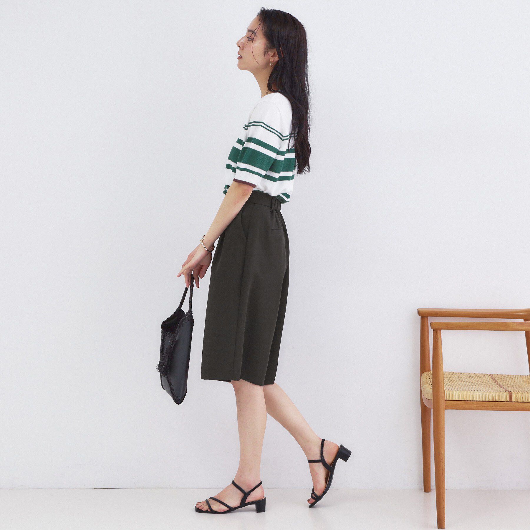 OPAQUE.CLIP「ストレッチハーフパンツ【洗濯機OK】」|その他|