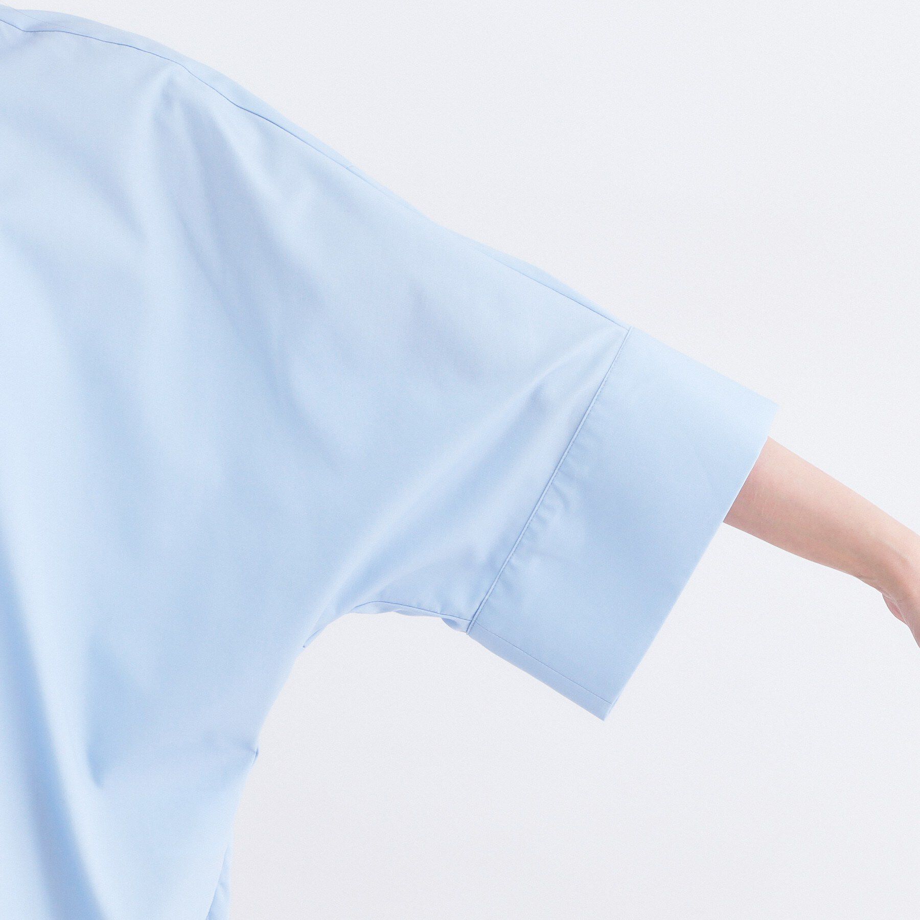 OPAQUE.CLIP「ハーフスリーブシャツ【洗濯機OK/防シワ加工】」|シャツ・ブラウス|