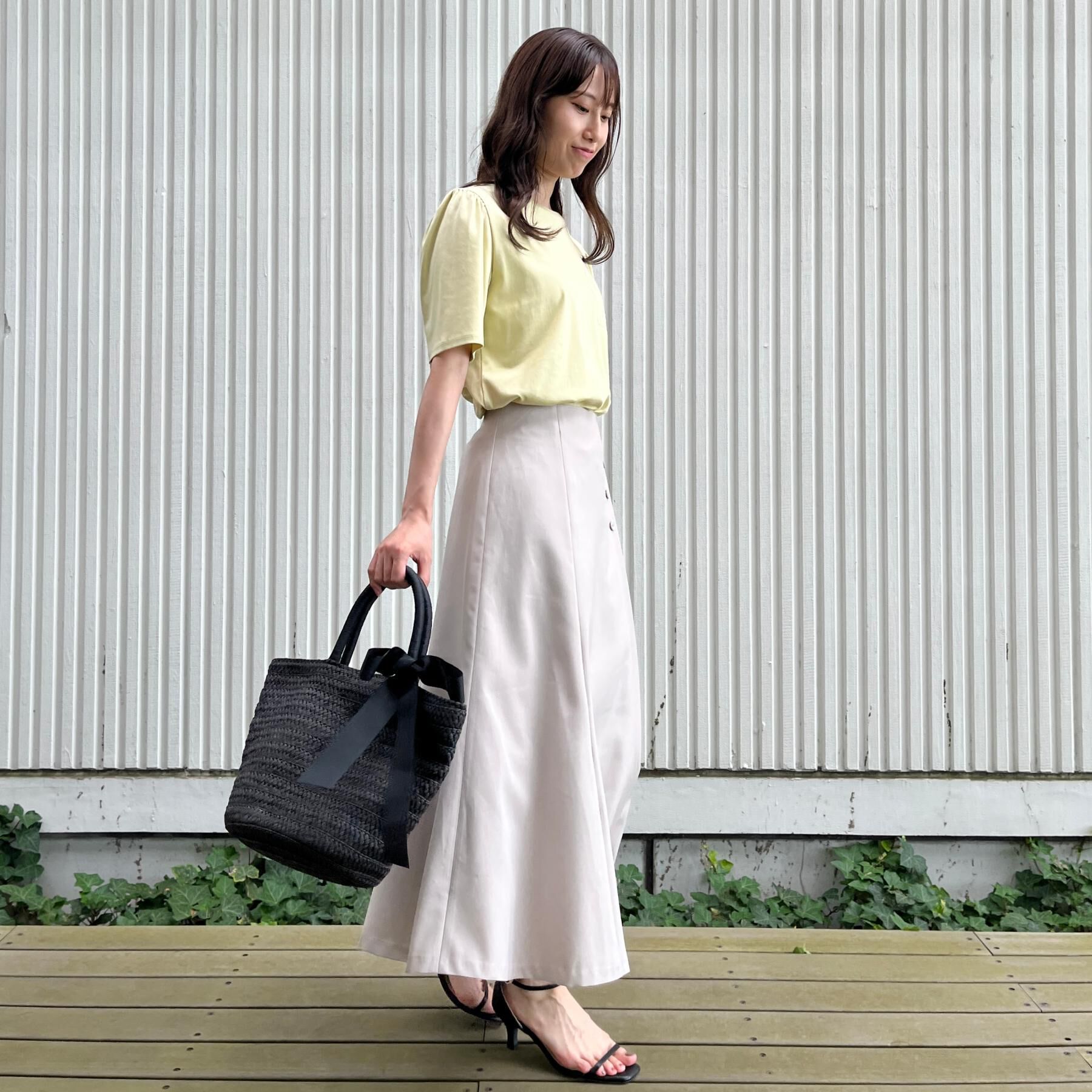 Couture broach「【接触冷感・UV機能あり・マシンウォッシャブル】60シルケット パフュームエンブロTシャツ」|Tシャツ・カットソー|