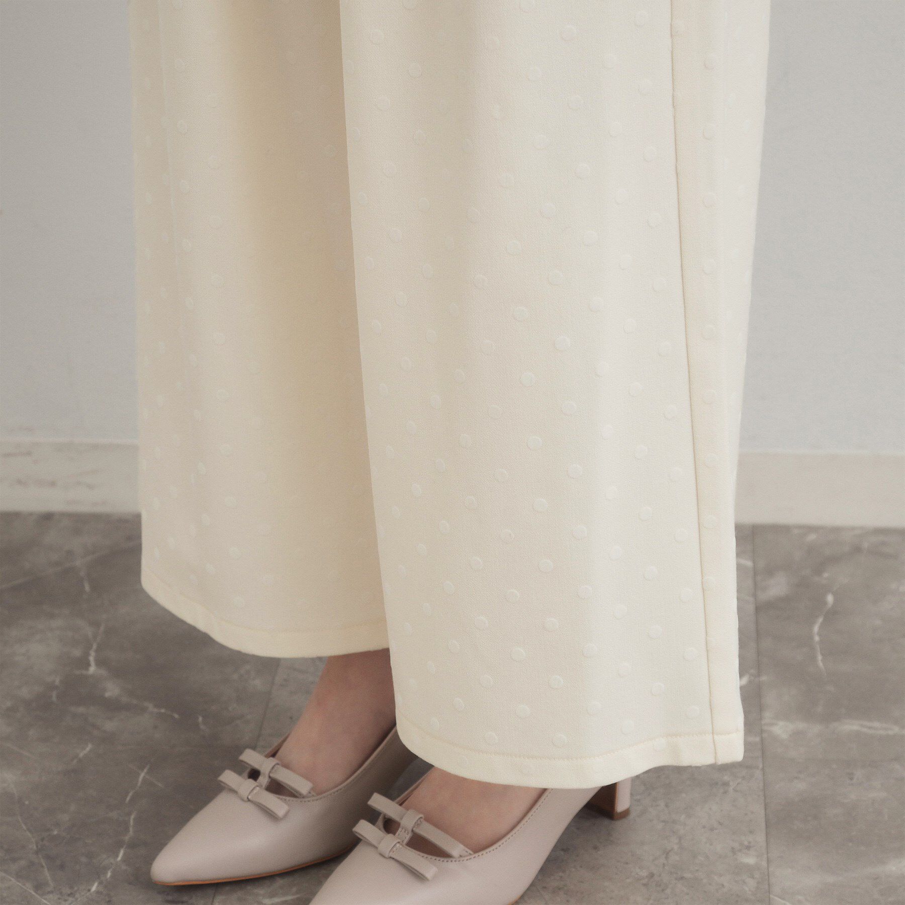 Couture broach「フロッキードットパンツ」|その他|