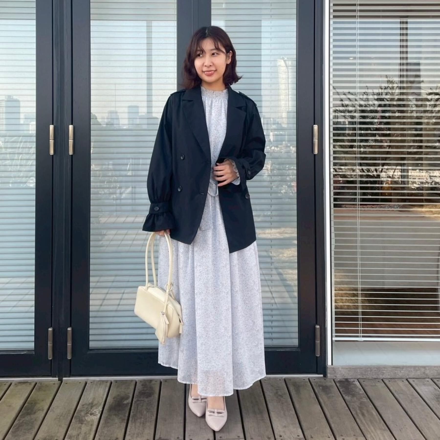 Couture broach「【撥水・洗える】ハーフ トレンチコート」|トレンチコート|