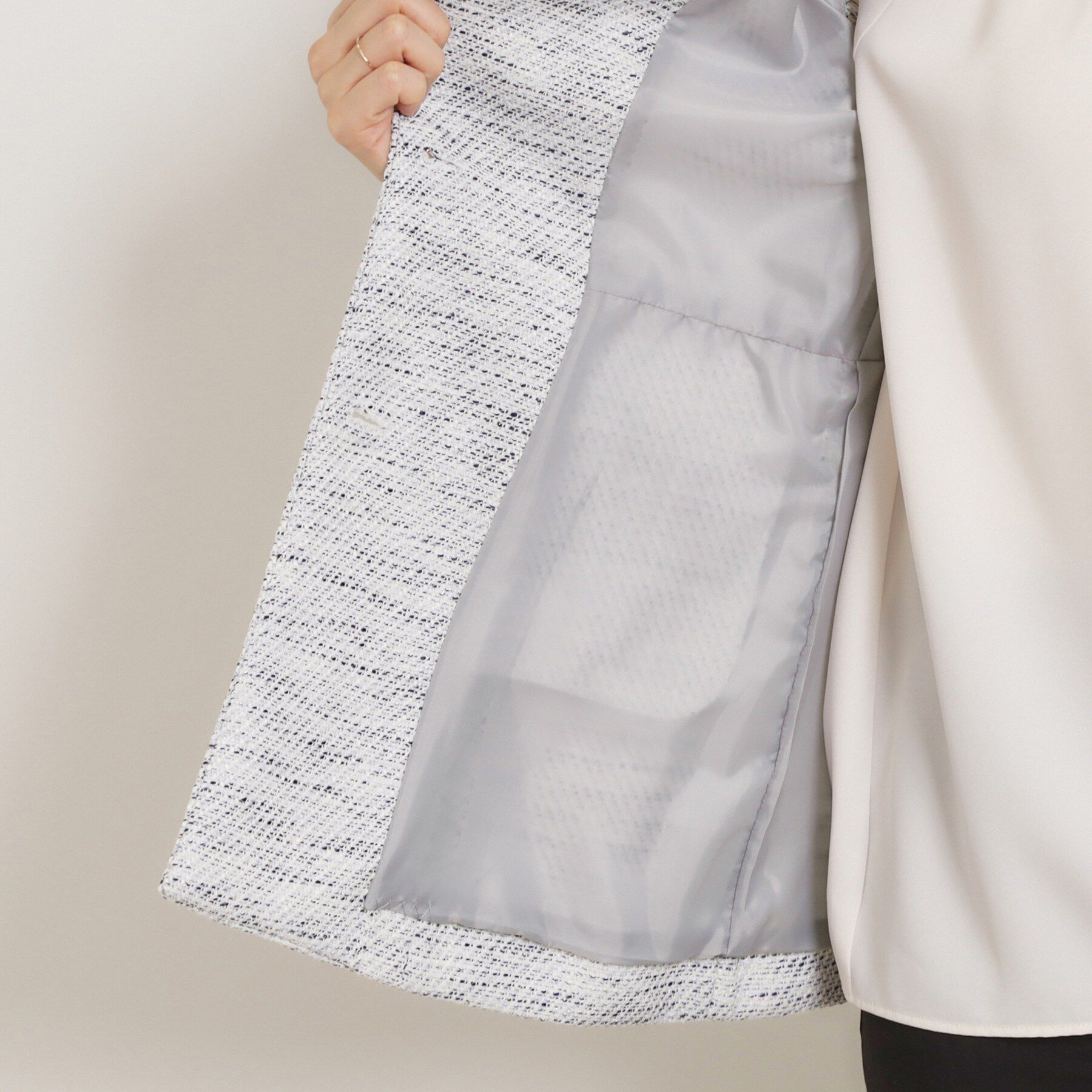 Couture broach「カルゼスラブツイードジレ」|ベスト・ジレ|