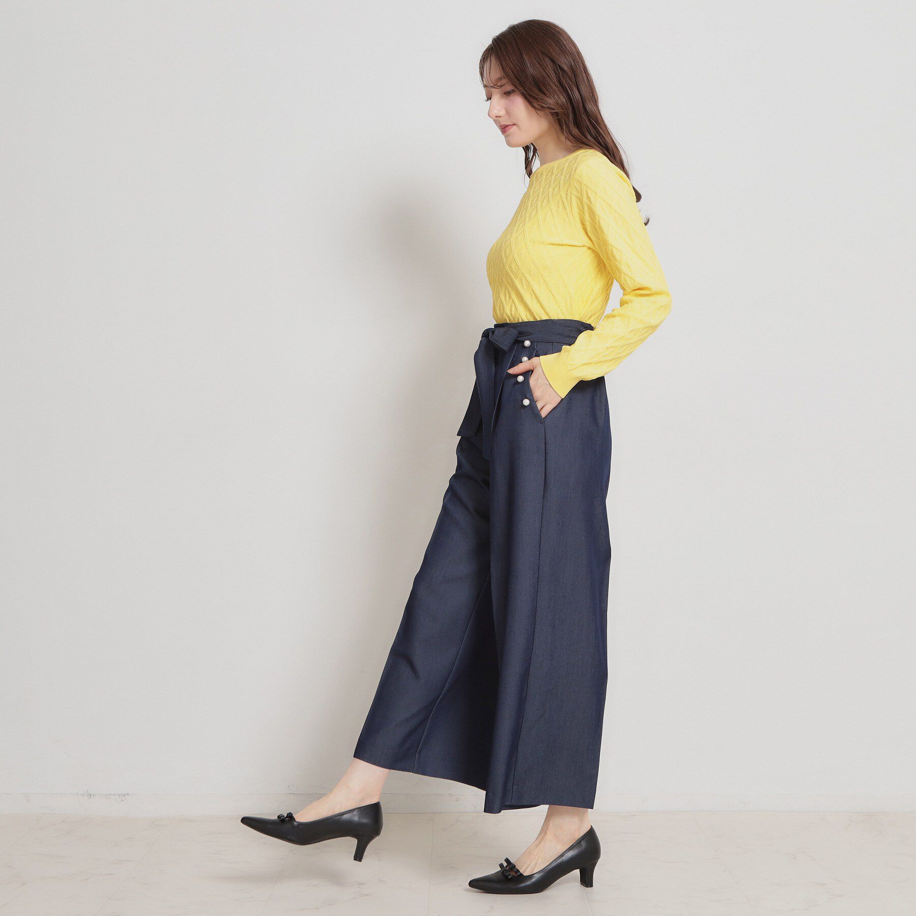 Couture broach「【アンサンブル可】ダイヤ柄ニット」|ニット・セーター|