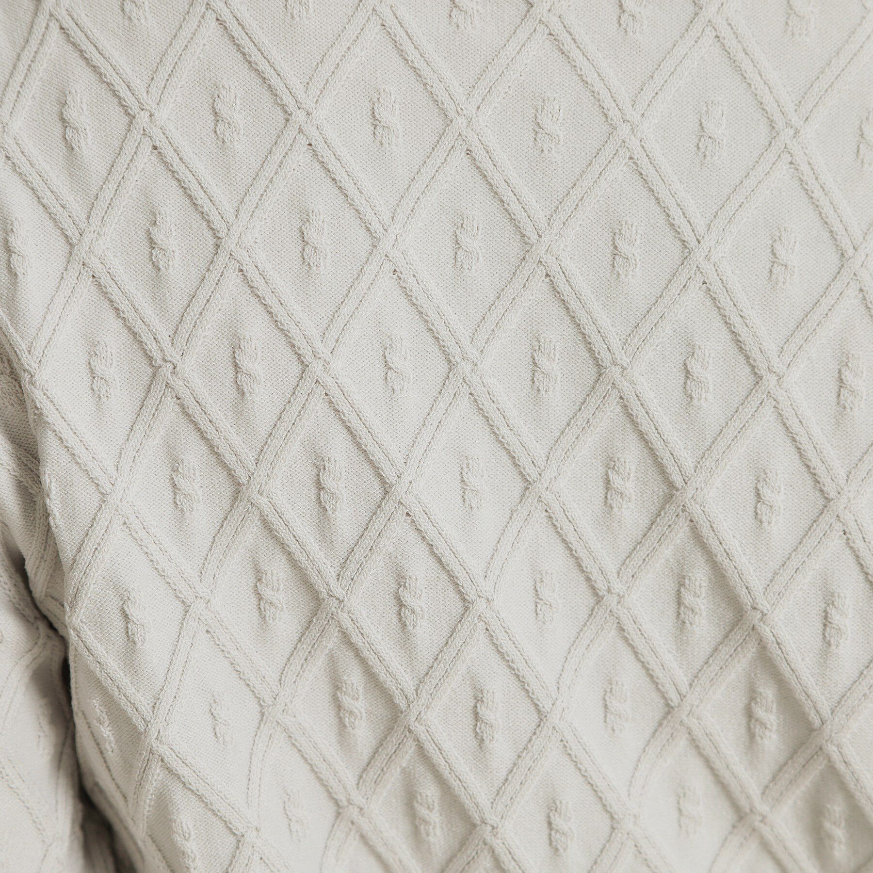 Couture broach「【アンサンブル可】ダイヤ柄ニット」|ニット・セーター|