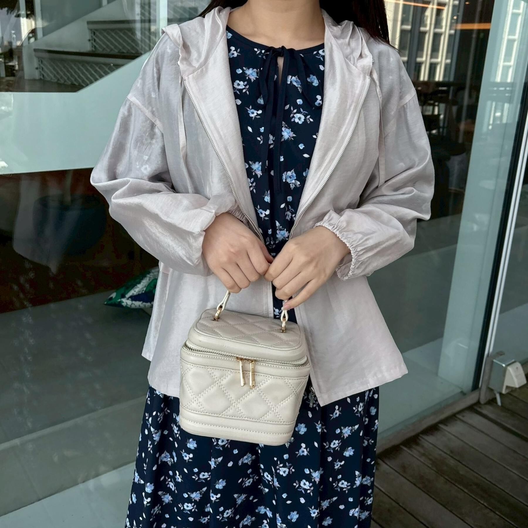 Couture broach「【洗える】愛されシアーマンパ」|ブルゾン・スタジャン|