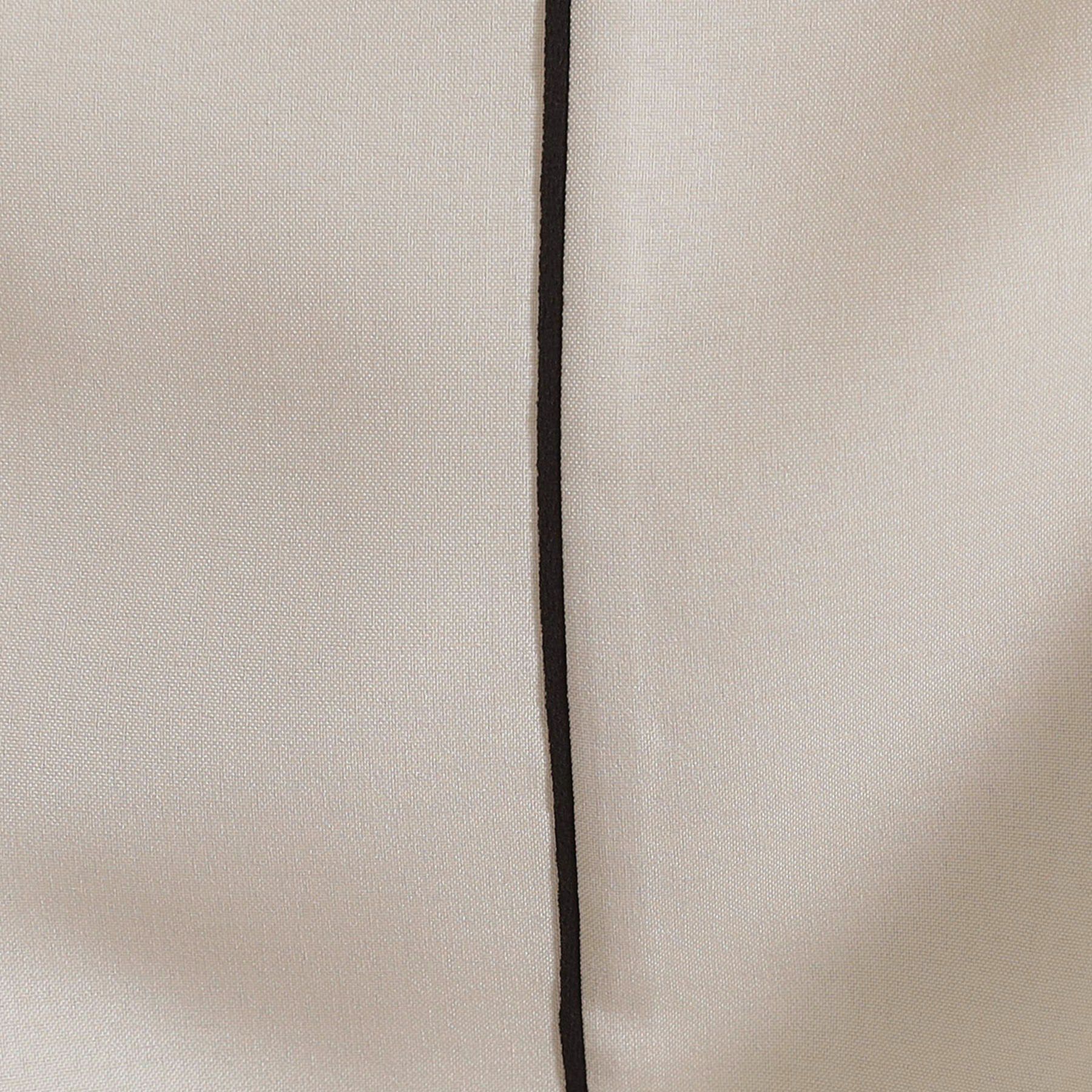 Couture broach「【イージーケア・接触冷感・吸水速乾】配色ラッフルブラウス」|シャツ・ブラウス|