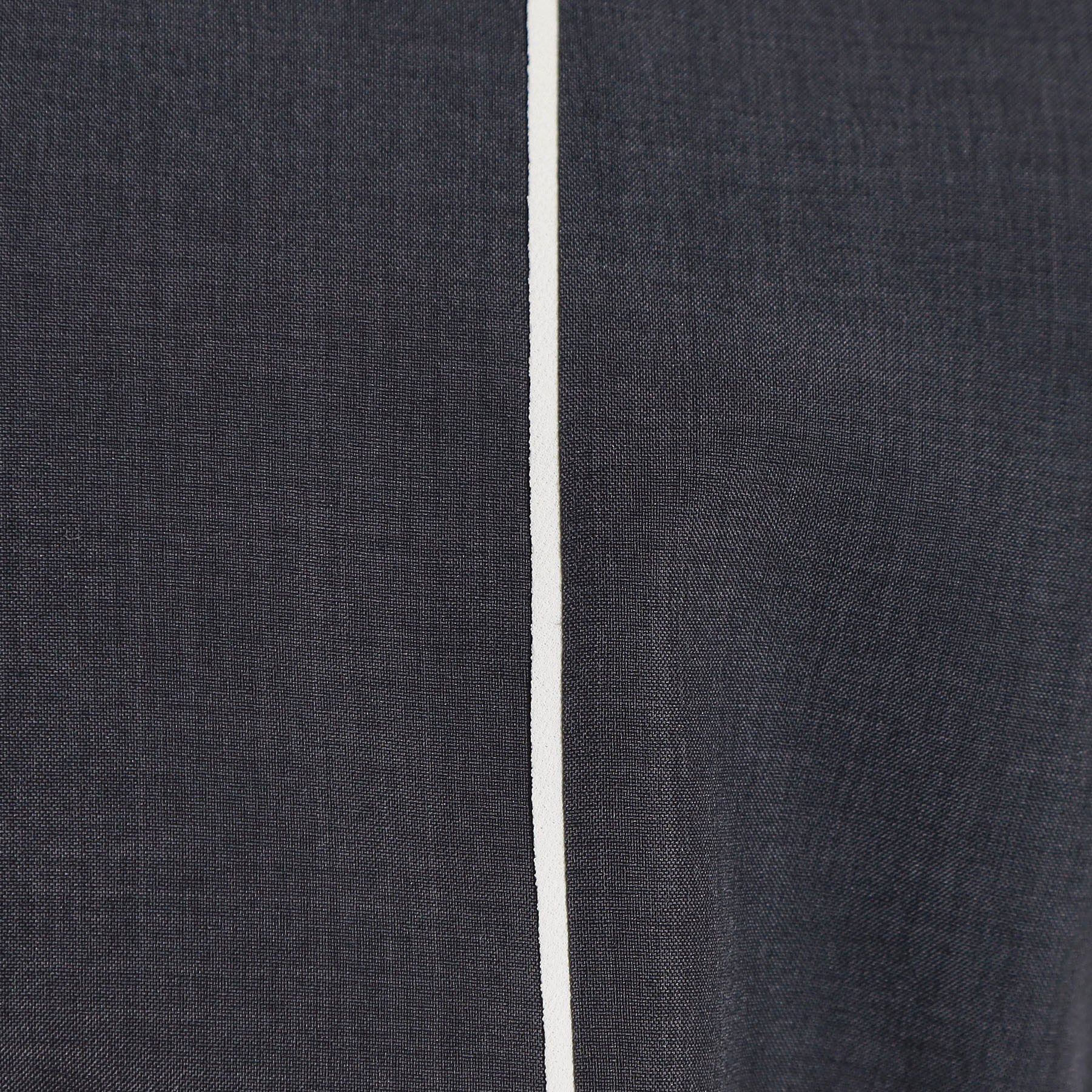 Couture broach「【イージーケア・接触冷感・吸水速乾】配色ラッフルブラウス」|シャツ・ブラウス|