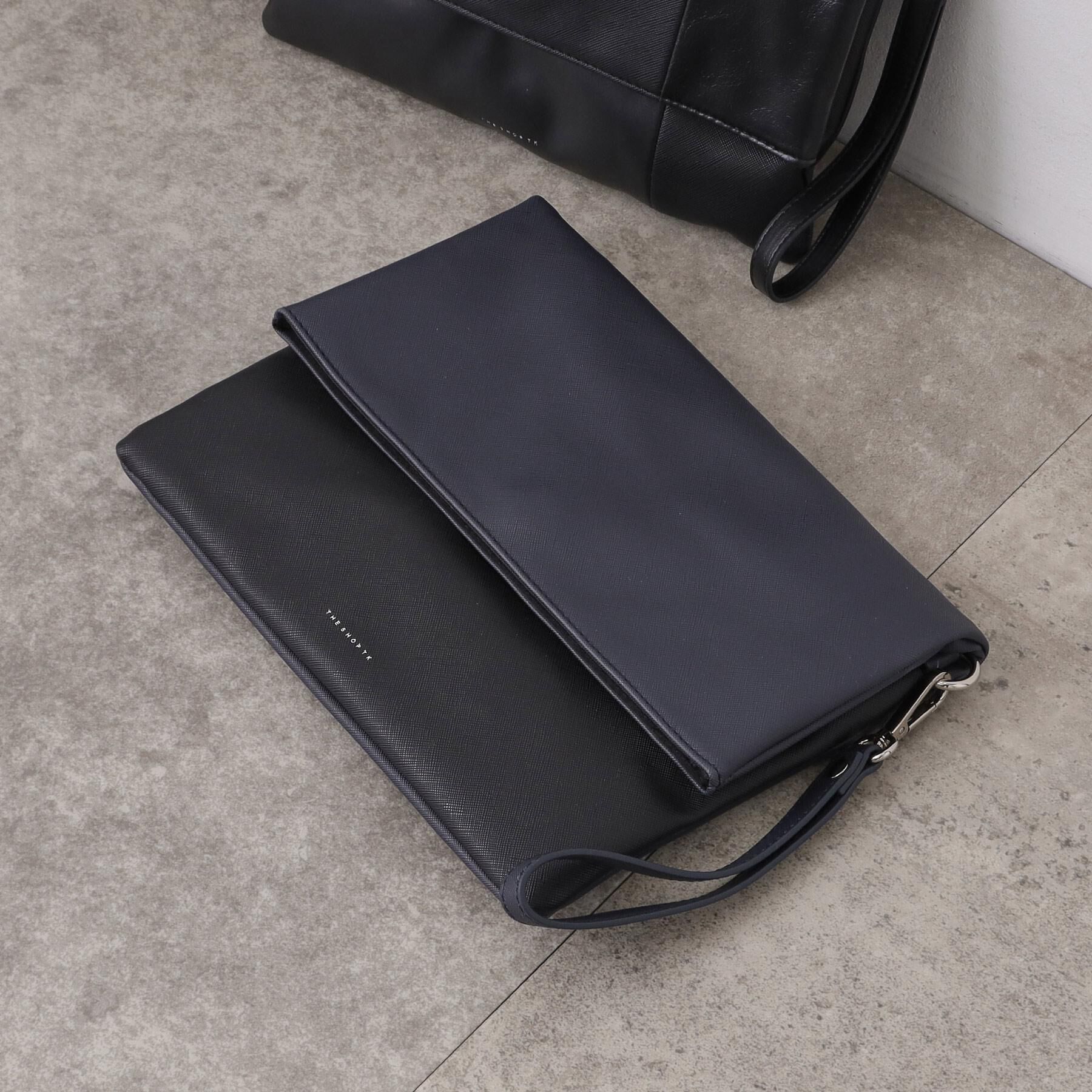 THE SHOP TK「2WAYクラッチバッグ【冠婚葬祭/ビジネス/セレモニー/パーティー】」|ショルダー・メッセンジャー|ブラック(519)