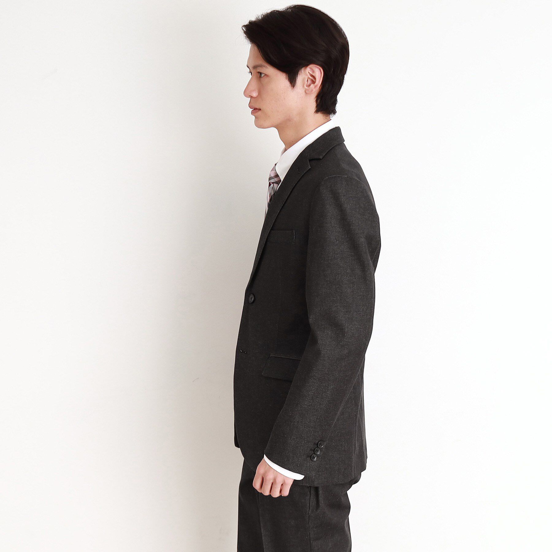 THE SHOP TK「エバーデニムジャケット セットアップ可／洗える／ストレッチ」|テーラードジャケット|