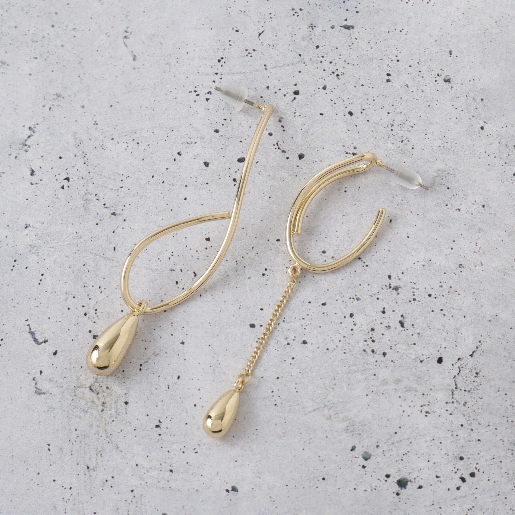 THE SHOP TK「変形アシメアソート」|ピアス|