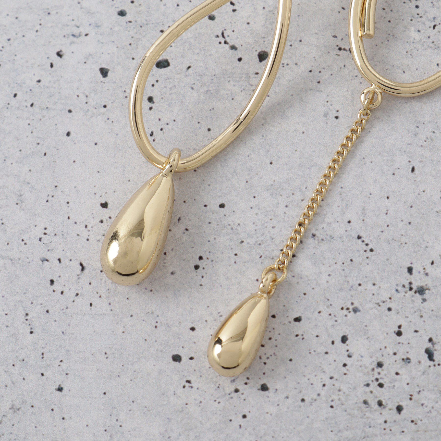 THE SHOP TK「変形アシメアソート」|ピアス|