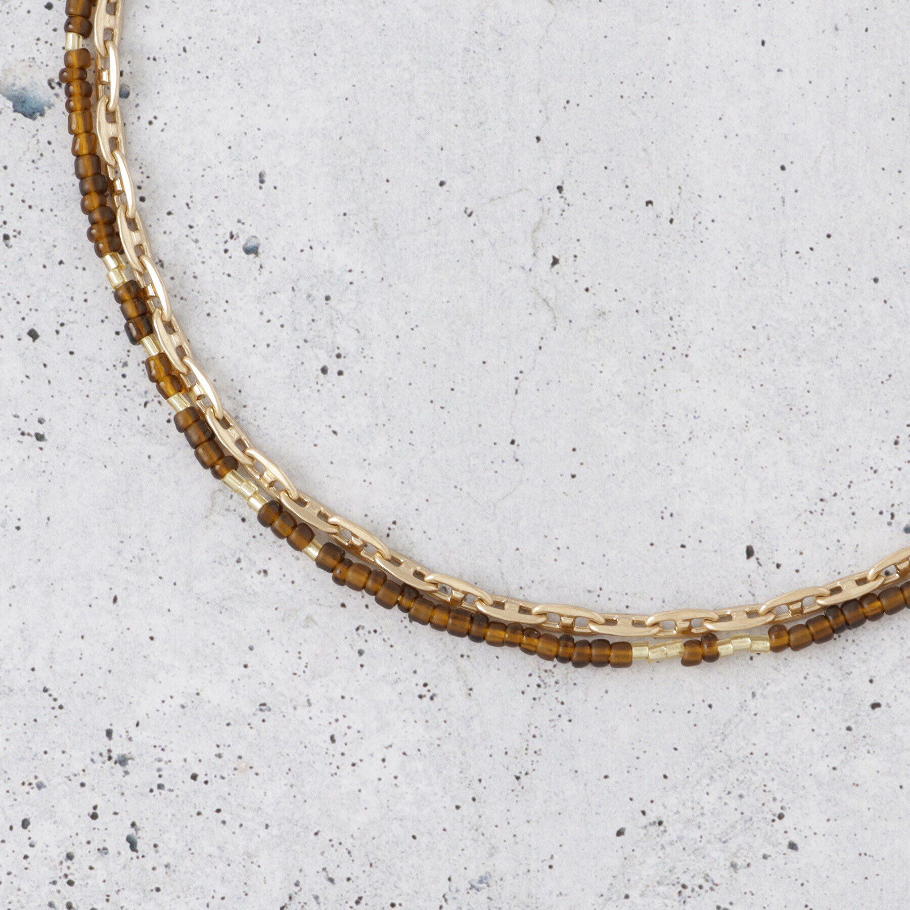 THE SHOP TK「ビーズ2WAYネックレス」|ネックレス|