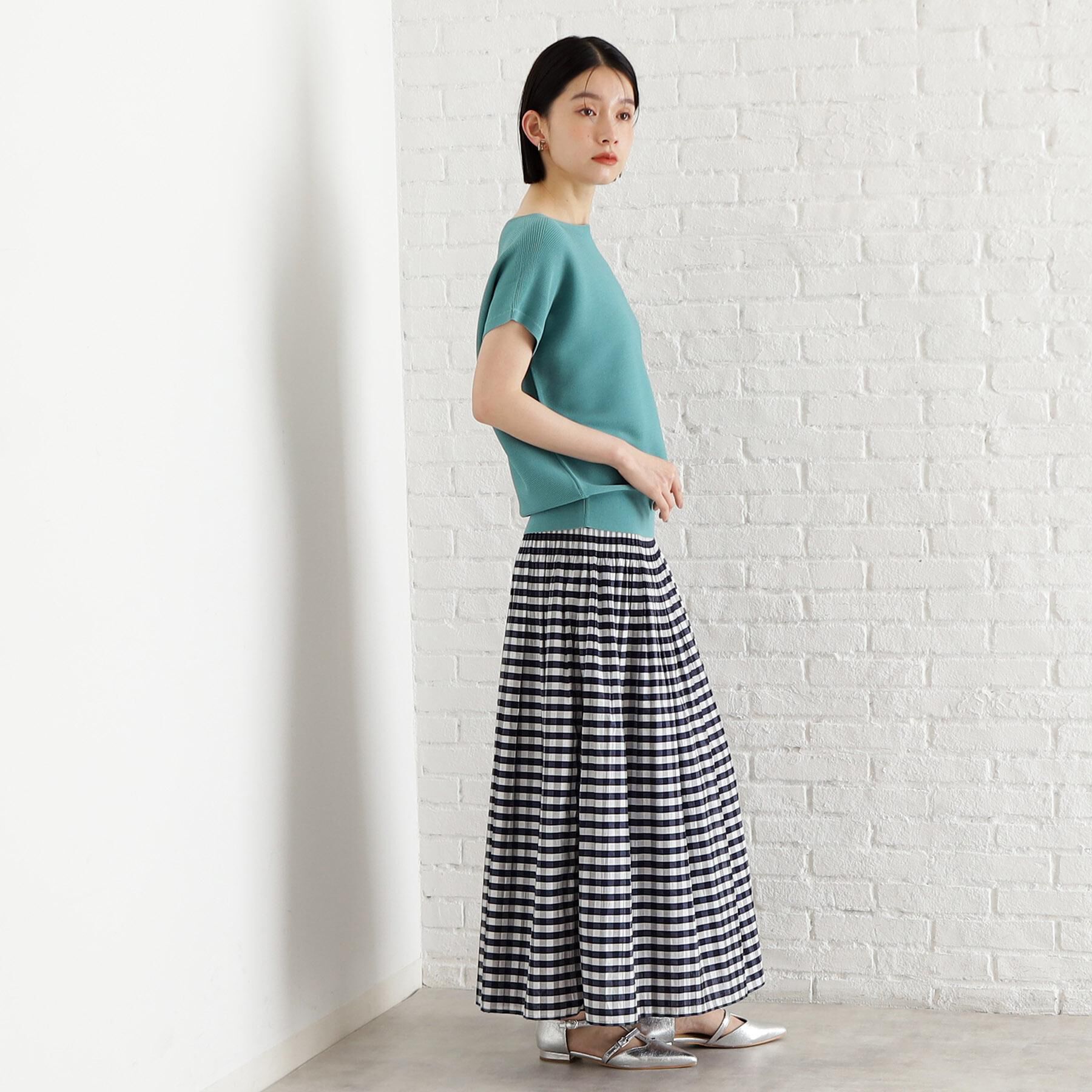 THE SHOP TK「美人フレンチニット【8色展開/WEB限定カラー/洗濯機OK/毛玉になりにくい】」|ニット・セーター|