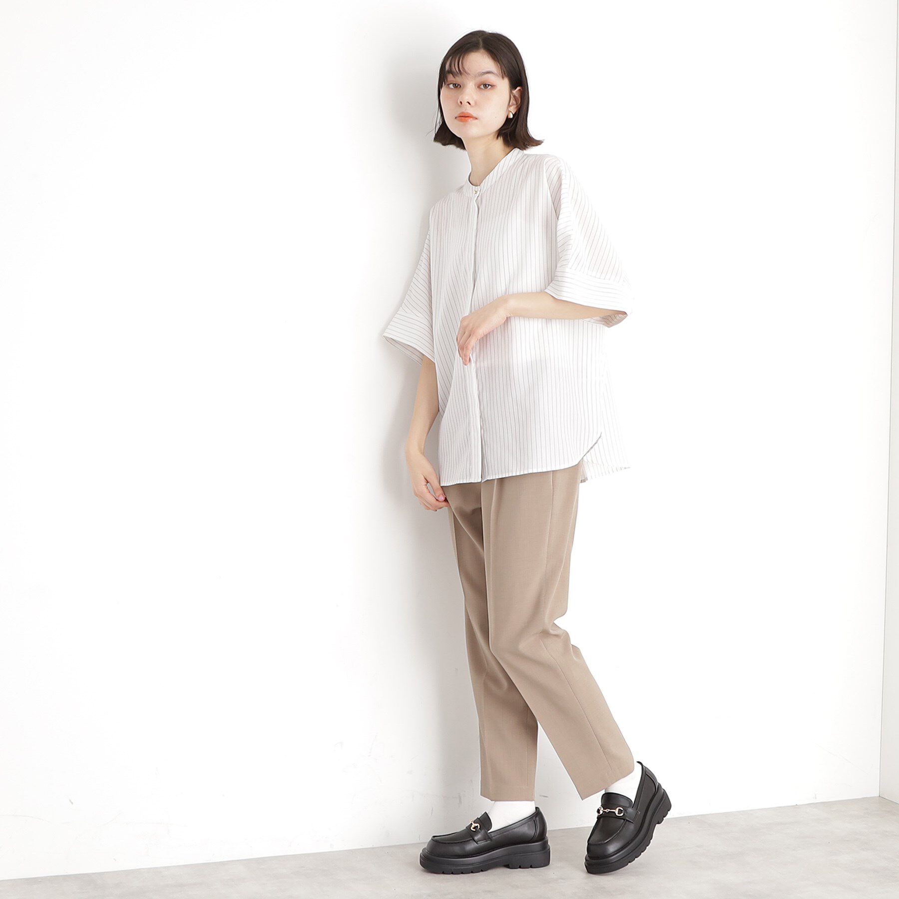 THE SHOP TK「ドルマンブラウス【7色展開/洗濯機OK/体型カバー】」|シャツ・ブラウス|