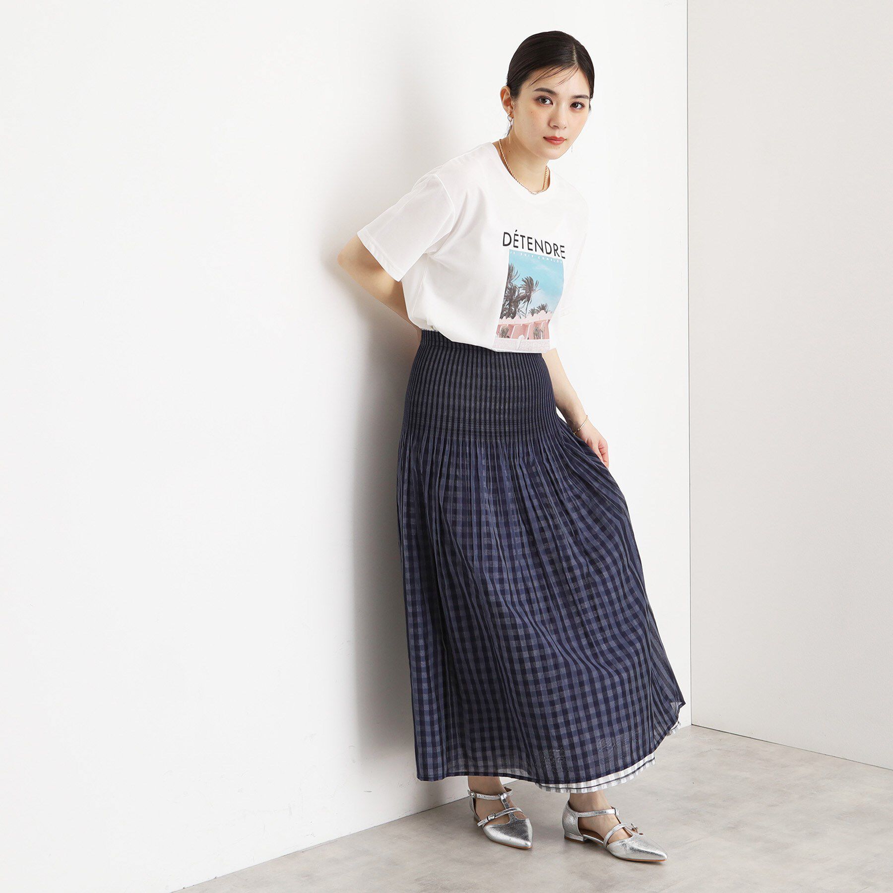 THE SHOP TK「リバーシブルスカート【洗える】」|スカート|