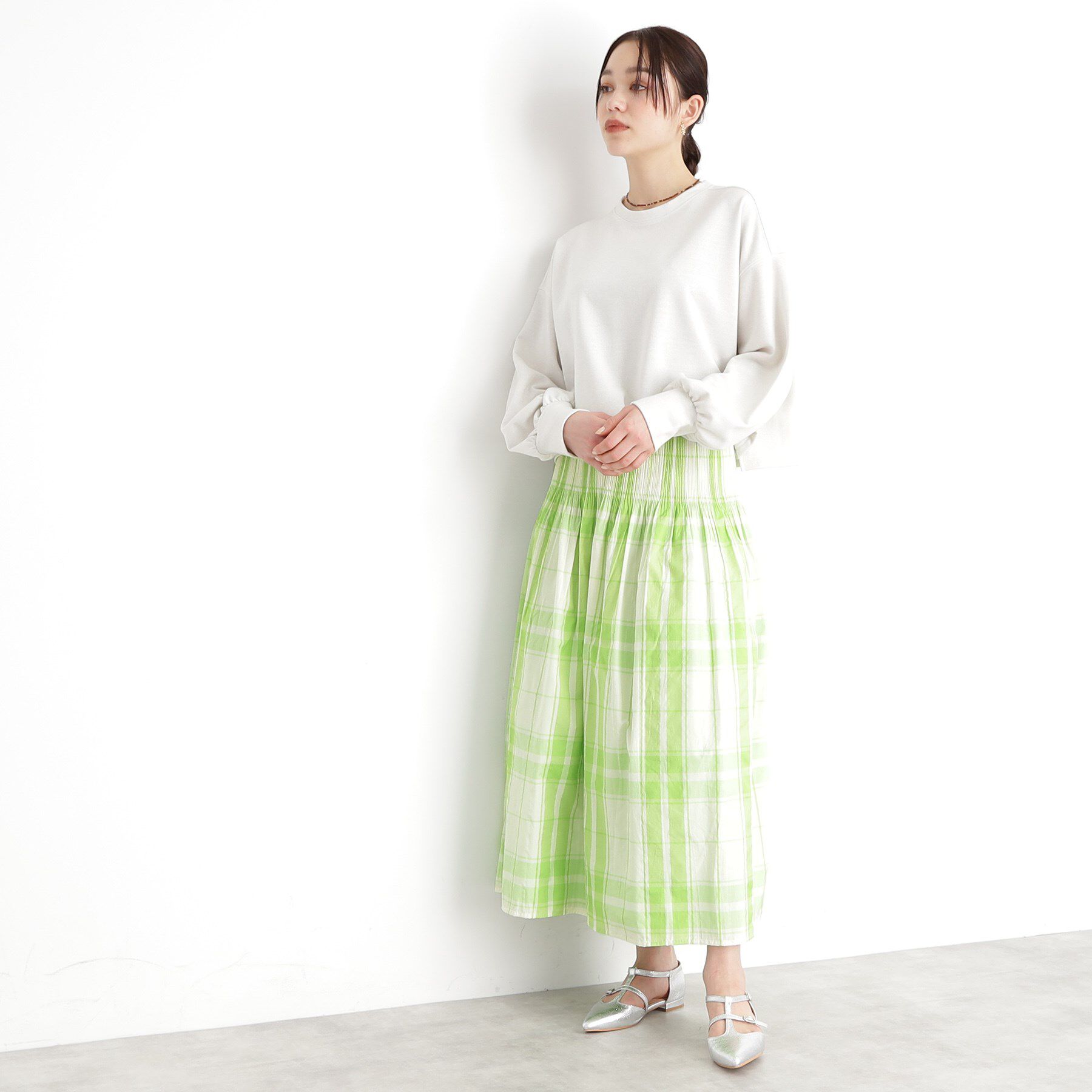 THE SHOP TK「リバーシブルスカート【洗える】」|スカート|