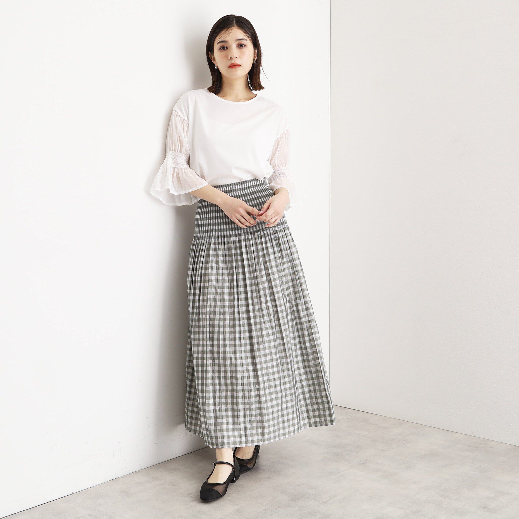 THE SHOP TK「リバーシブルスカート【洗える】」|スカート|