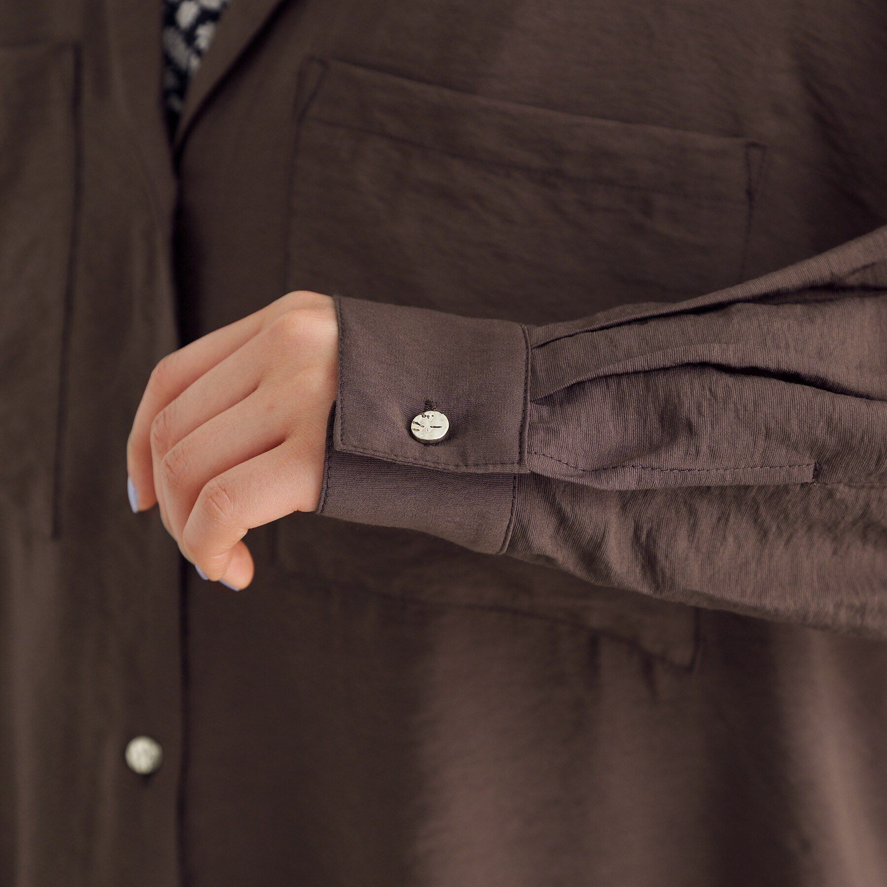 THE SHOP TK「テーラードカラーシャツ【洗える】」|シャツ・ブラウス|