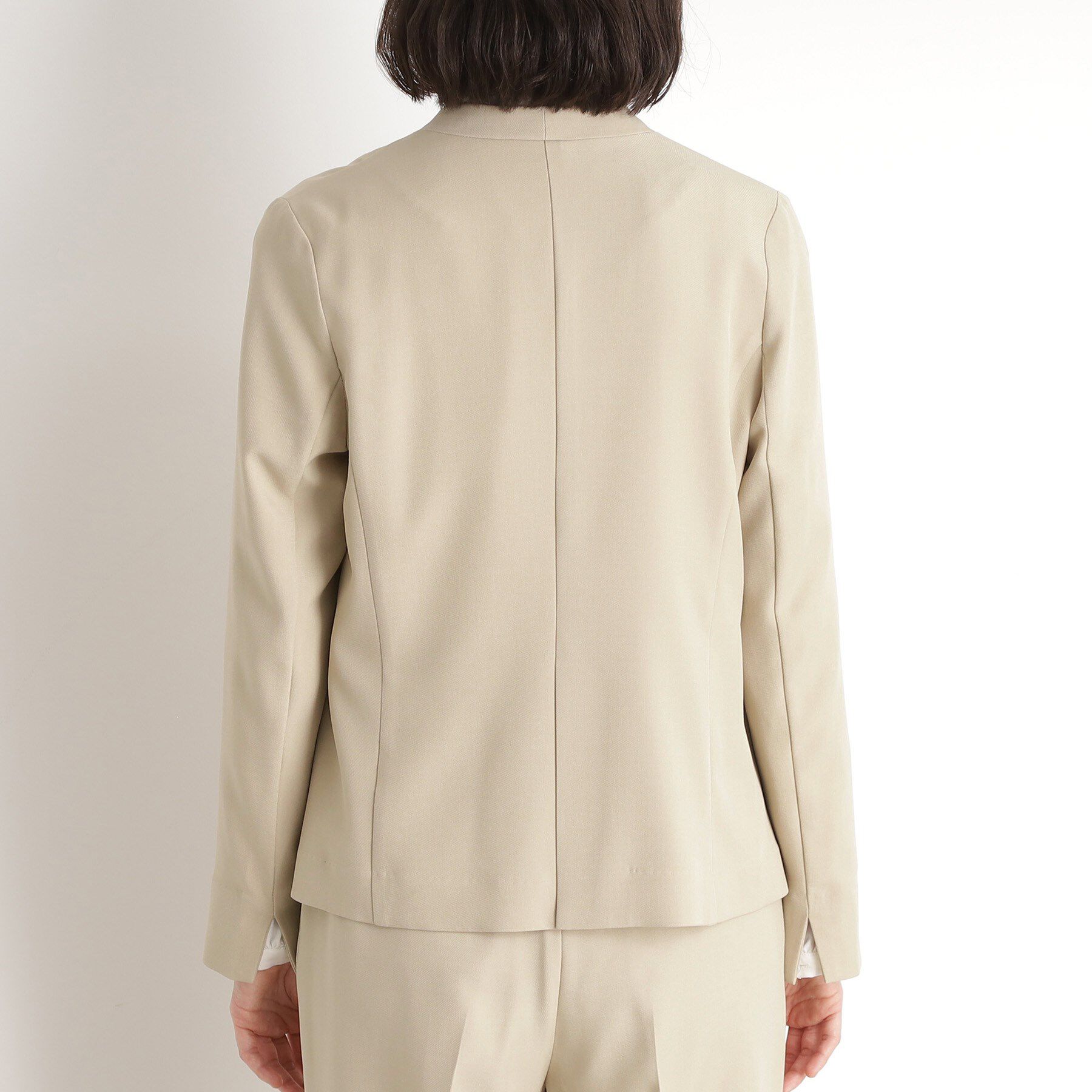 THE SHOP TK「【セットアップ可】ノーカラージャケット」|ノーカラージャケット|