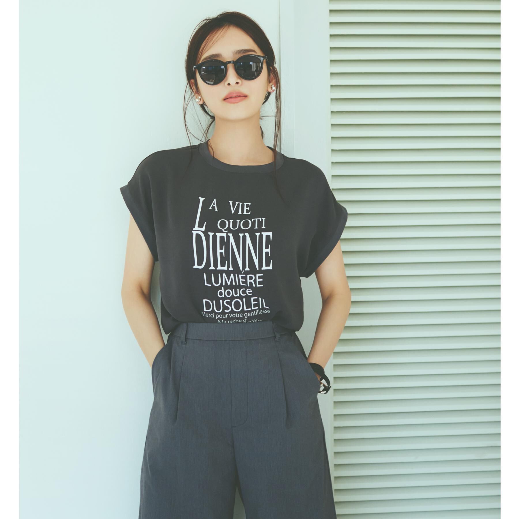 THE SHOP TK「アソートプリントTシャツ【防シワ／接触冷感／UV／洗濯機OK】」|Tシャツ・カットソー|