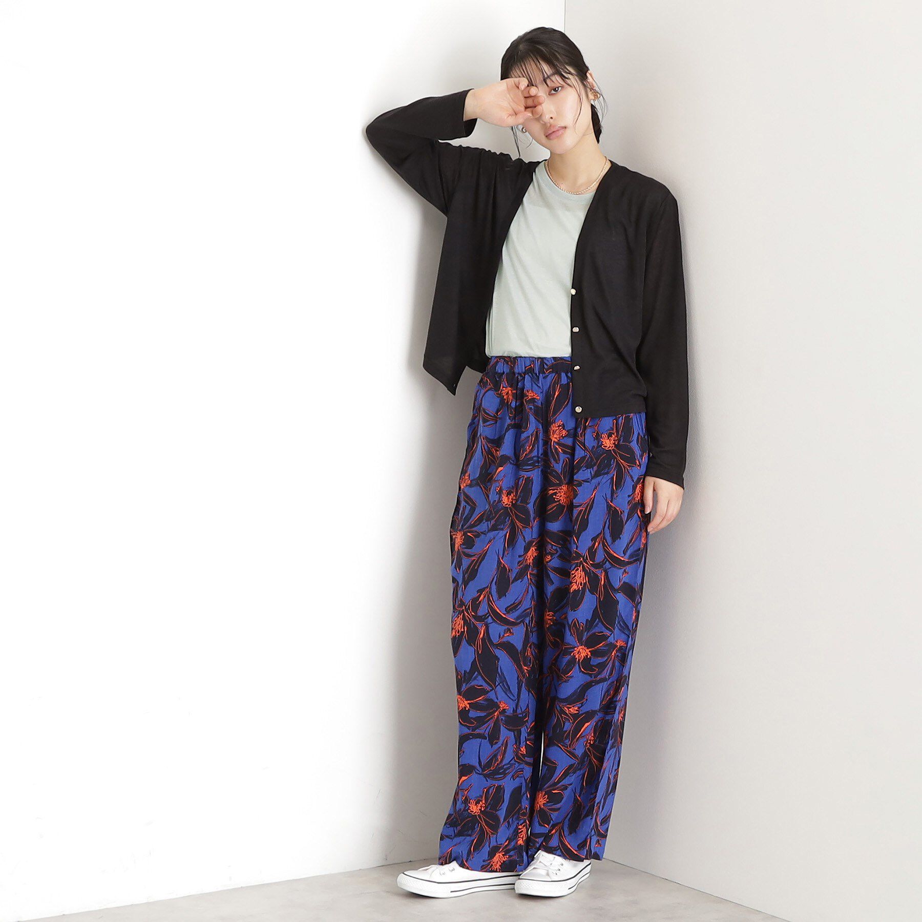 THE SHOP TK「シアーカーデ＆タンクトップ【セットアイテム/洗える】」|カーディガン|