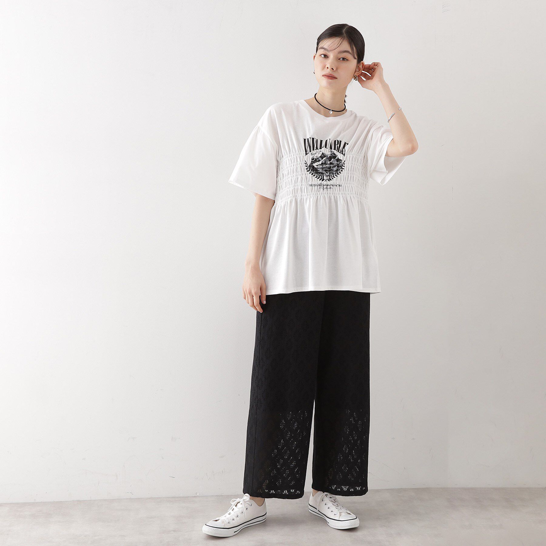 THE SHOP TK「ロゴシャーリングプルオーバー【親子リンク/洗濯機OK】」|Tシャツ・カットソー|