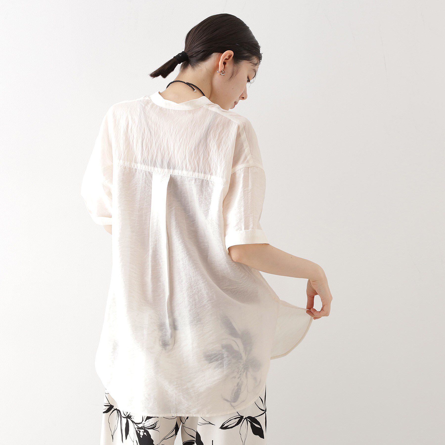 THE SHOP TK「ウエストタックチュニック【体型カバー/洗濯機OK】」|シャツ・ブラウス|