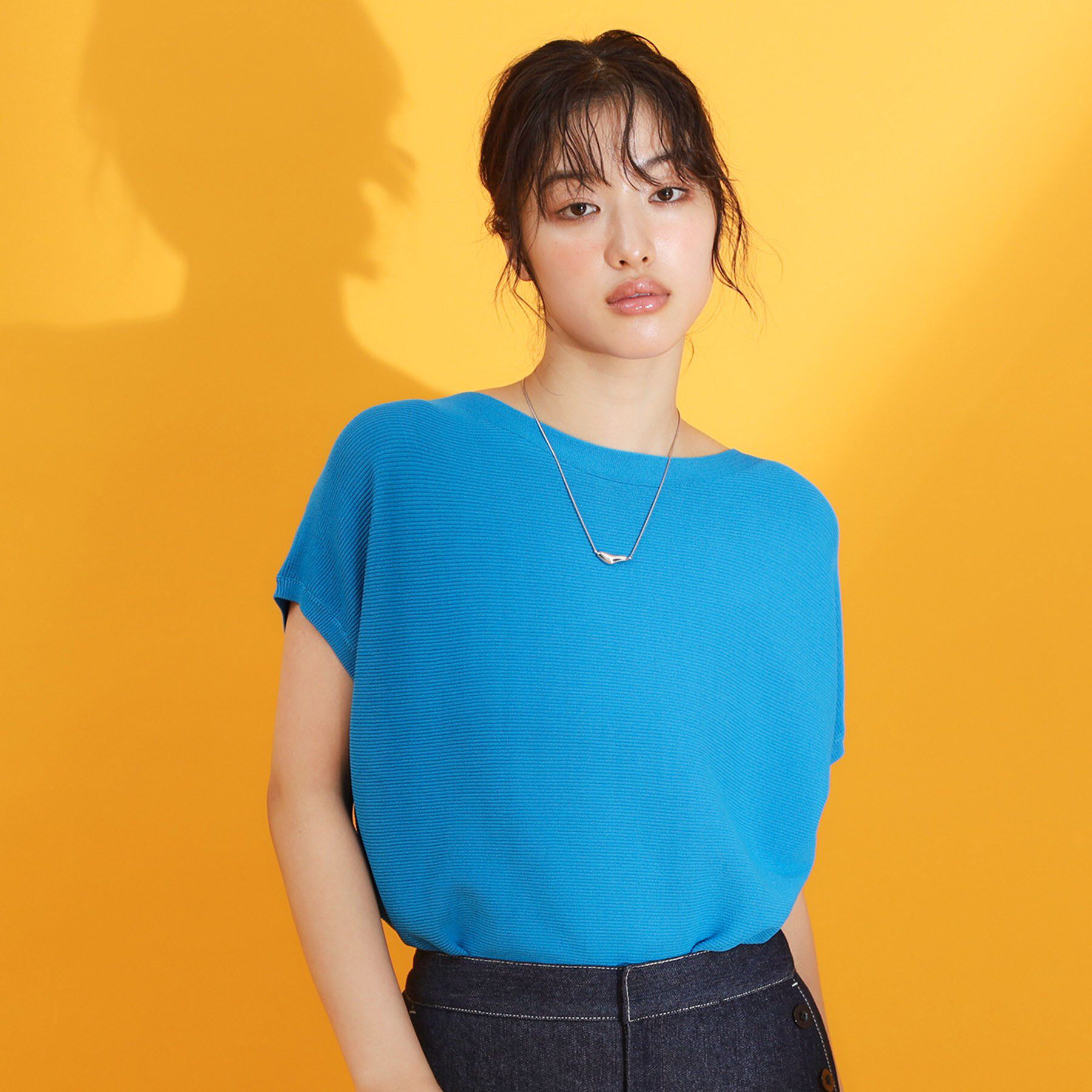 THE SHOP TK「【6色展開】さらさらフレンチニット【毛玉になりにくい/洗濯機OK】」|ニット・セーター|