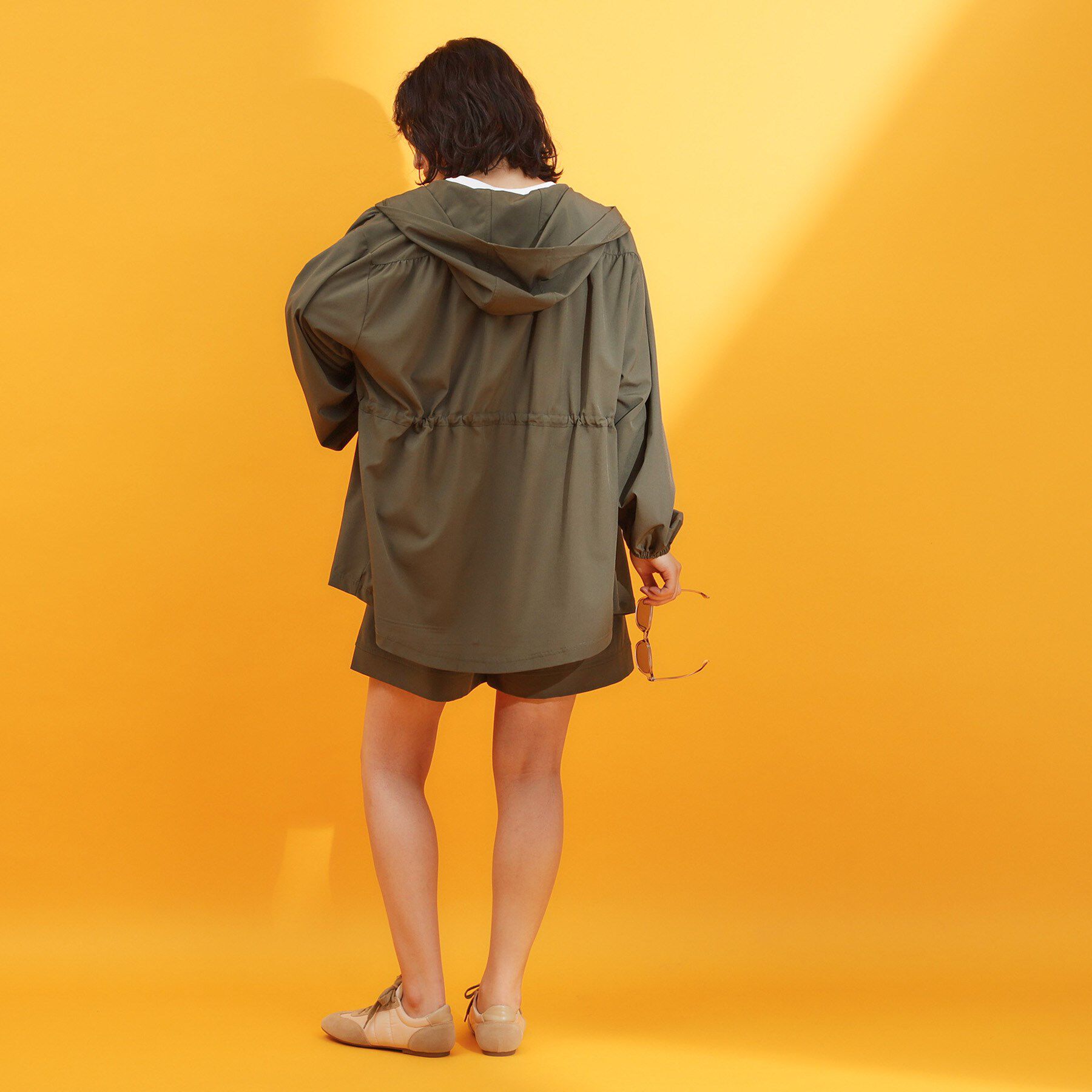 THE SHOP TK「【mizugiwa/ラッシュガード】フロントジップパーカ/セットアップ可/接触冷感/UVケア/洗濯機」|パーカー|