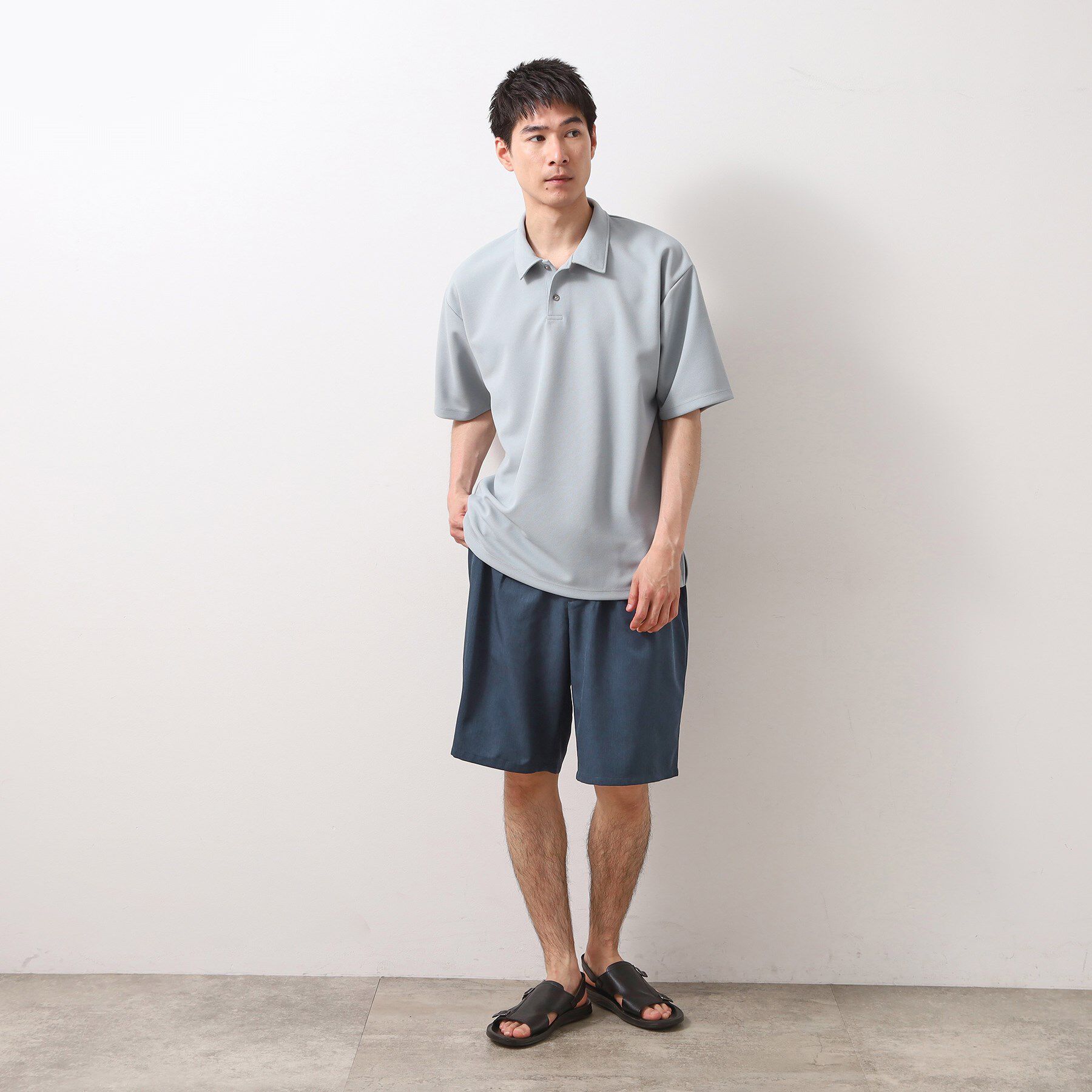 THE SHOP TK「ドライタッチカノコポロシャツ 【洗濯機OK/さらさら】」|ポロシャツ|