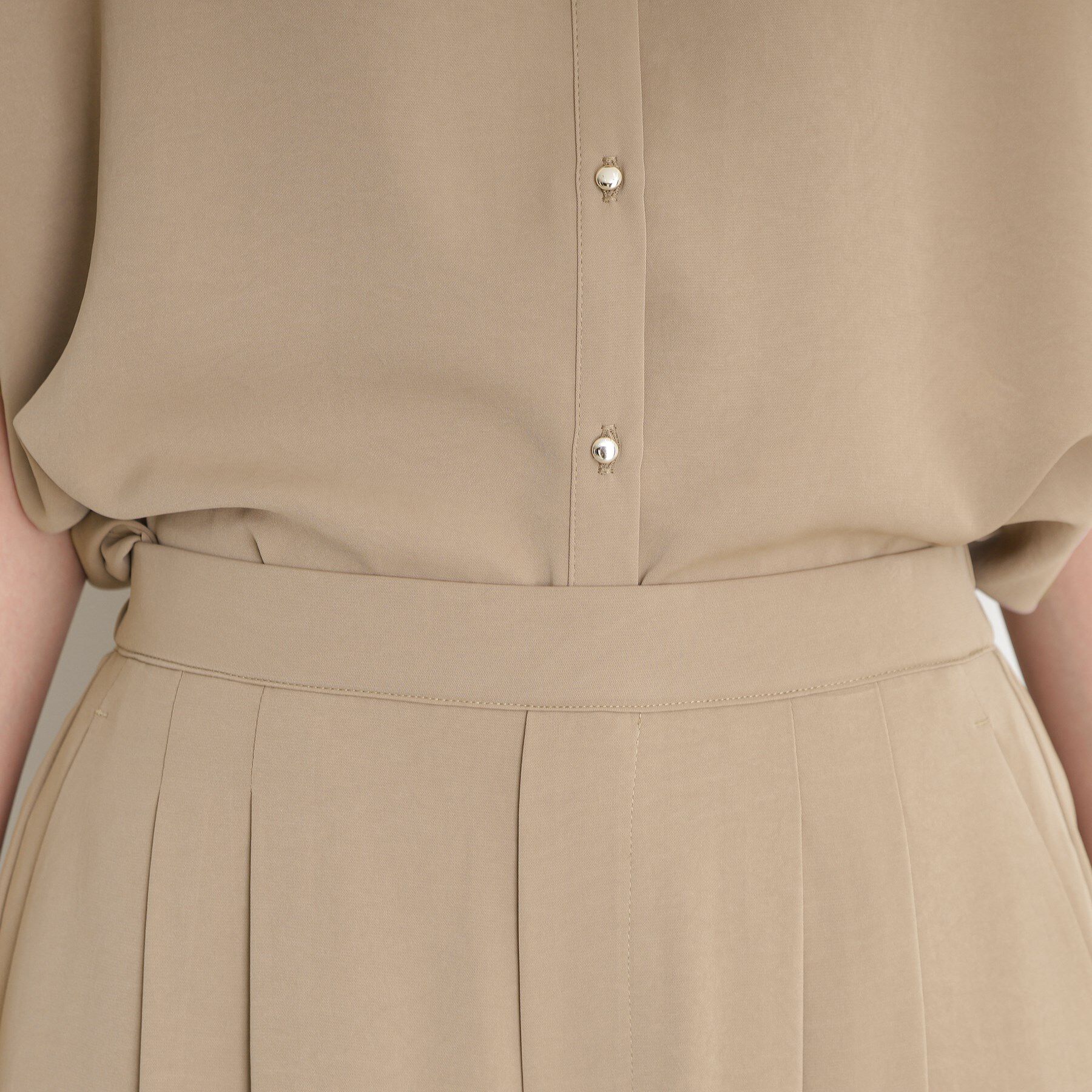 THE SHOP TK「タックワイドパンツ【UV/洗濯機OK/セットUP可】」|その他|