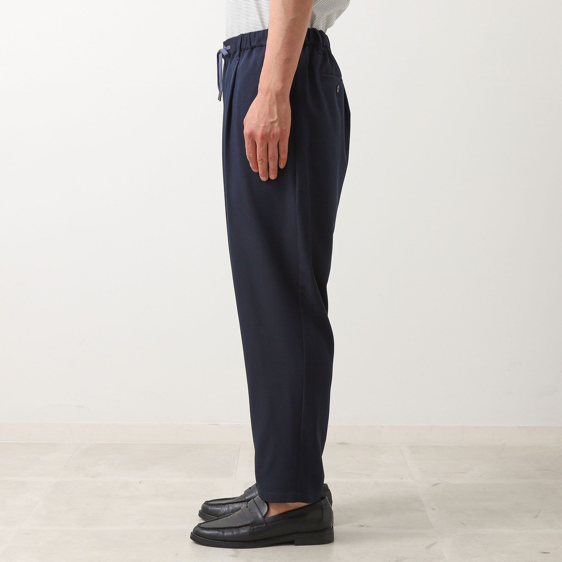 THE SHOP TK「スムースファイバーワイドイージーパンツ 【セットアップ可／UVカット／イージーケア／洗濯機OK】」|その他|