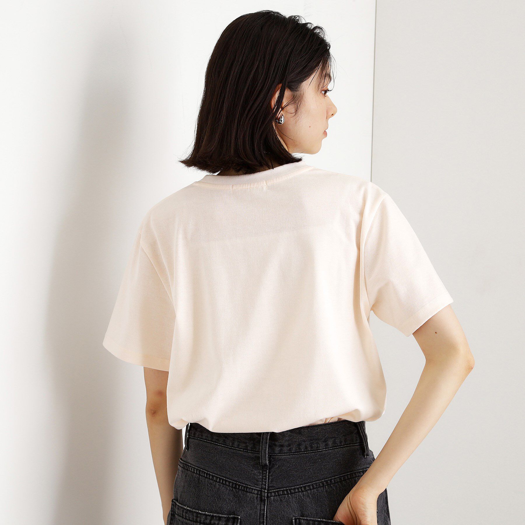 THE SHOP TK「カレッジ＆フォトプリントTシャツ【洗濯機OK】」|Tシャツ・カットソー|