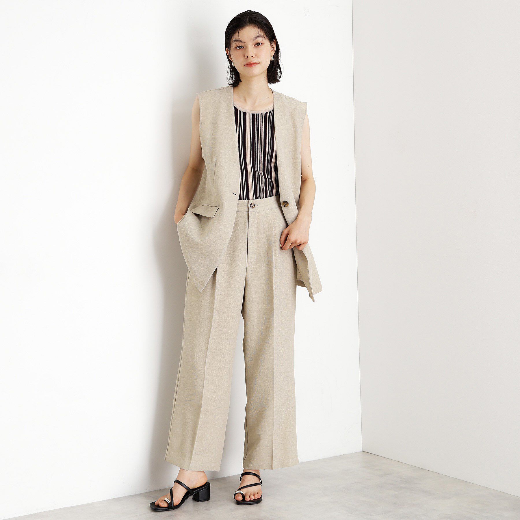 THE SHOP TK「パナマパンツ【洗える】」|その他|