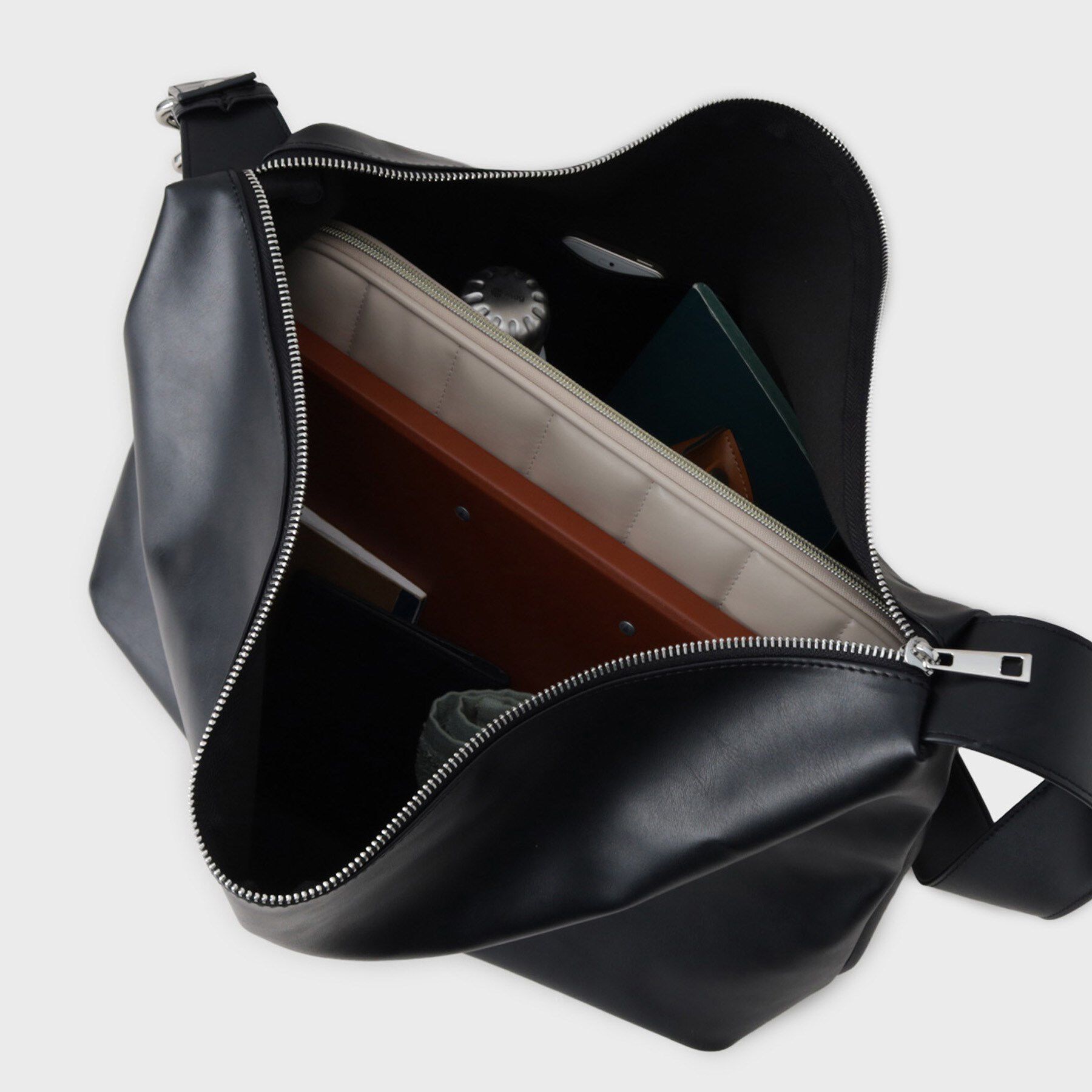 THE SHOP TK「フックバックルビッグショルダーバッグ」|ショルダー・メッセンジャー|