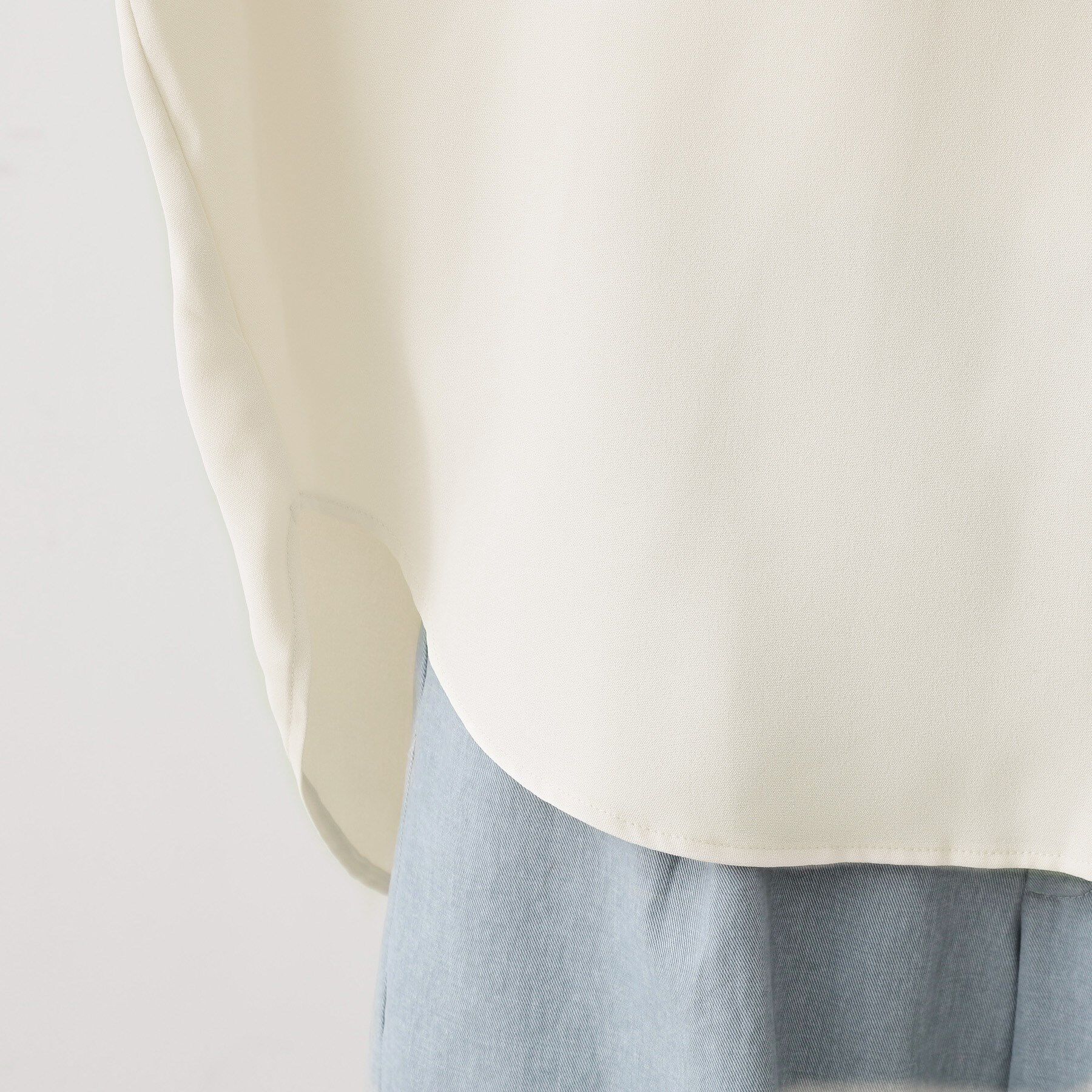 THE SHOP TK「【インしなくても決まる】スキッパーシャツ/接触冷感/防シワ/速乾」|シャツ・ブラウス|