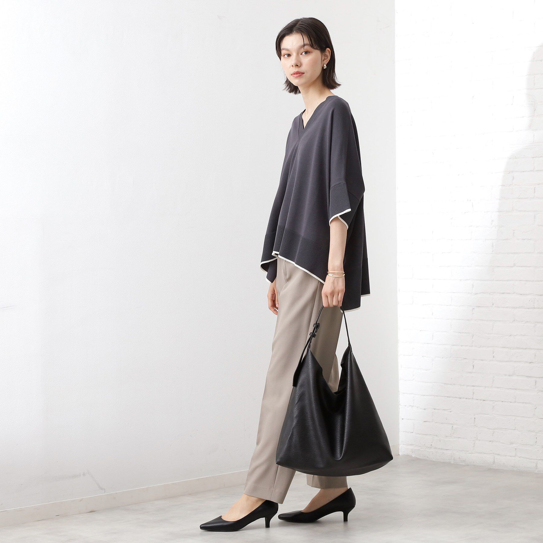 THE SHOP TK「トライアングルトートバッグ」|トートバッグ|